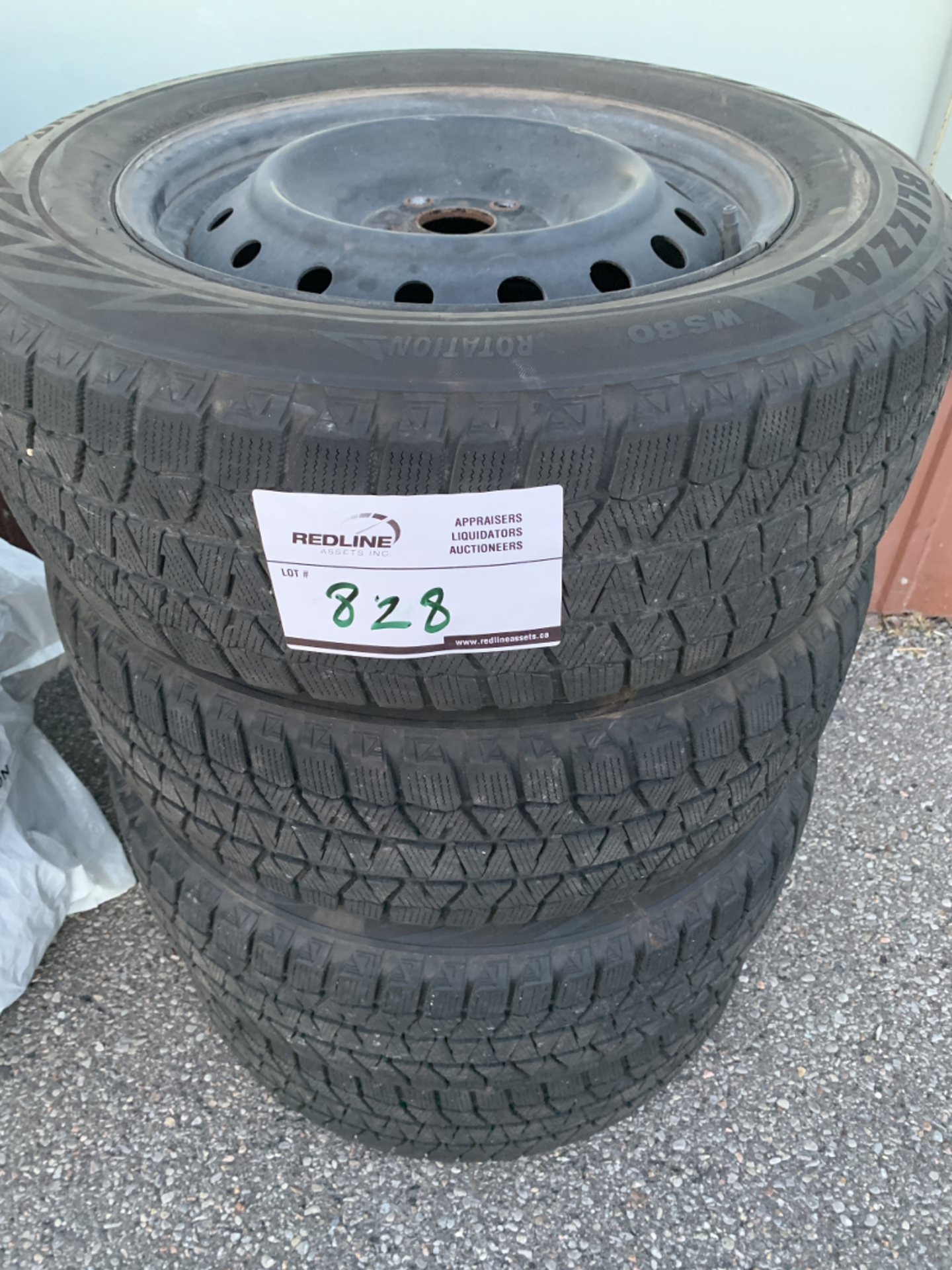 Bridgestone - Blizzak WS80 Winter Tires - Size: 225/65/R17 - Qty: 4
