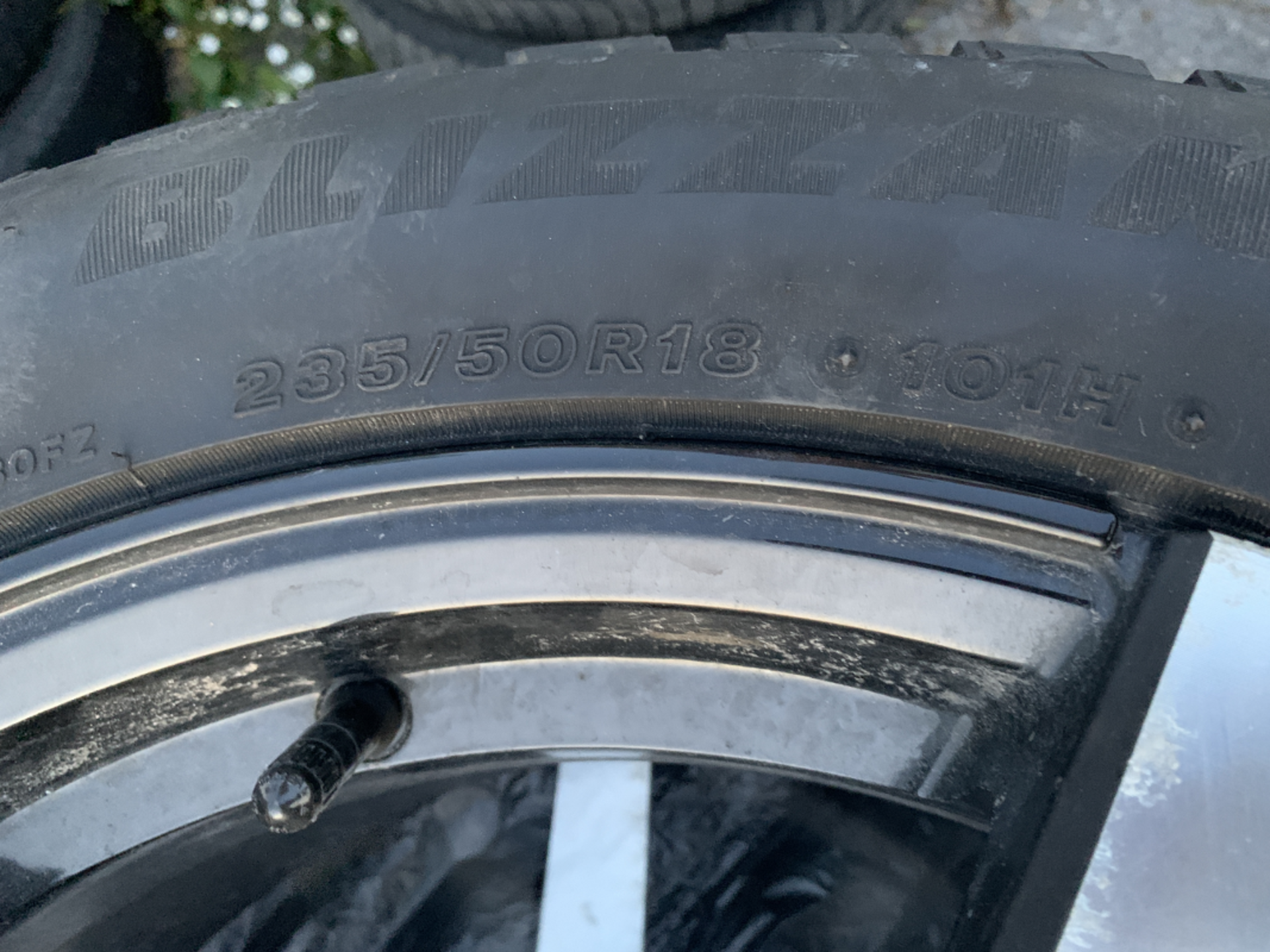 Bridgestone - BlizzakWinter Tires - Size: 235/50/R18 - Qty: 4 - Image 5 of 6