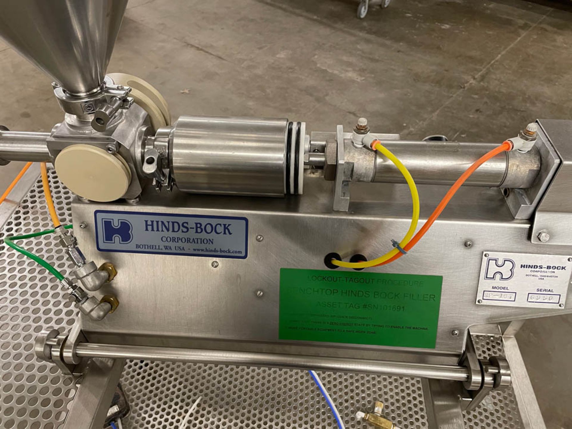 Hinds-Bock Single Piston Filler - Image 9 of 13