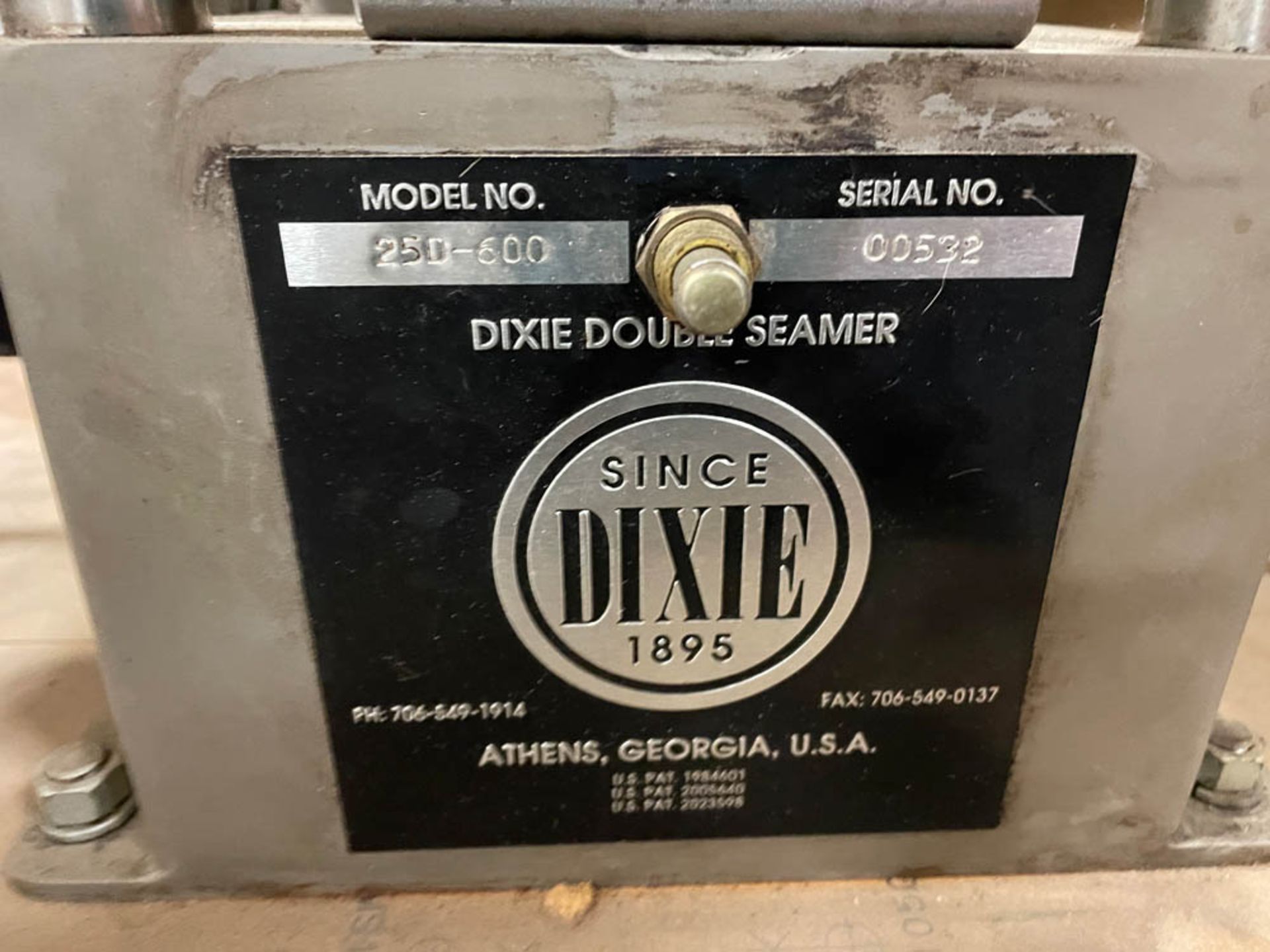 Dixie Canner Lid Seamer Single Station Semi Automatic Operation - Image 2 of 4