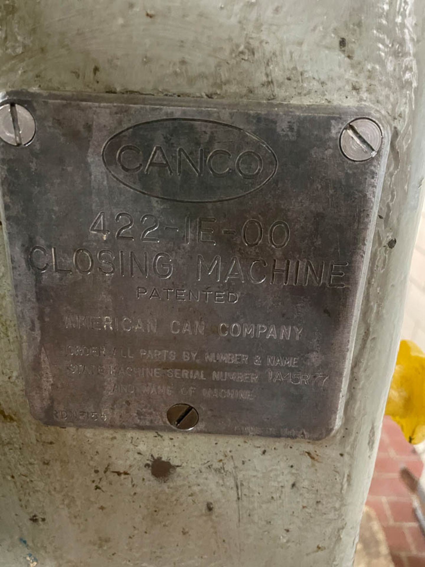 Canco Seamer Model 6 - Image 7 of 11