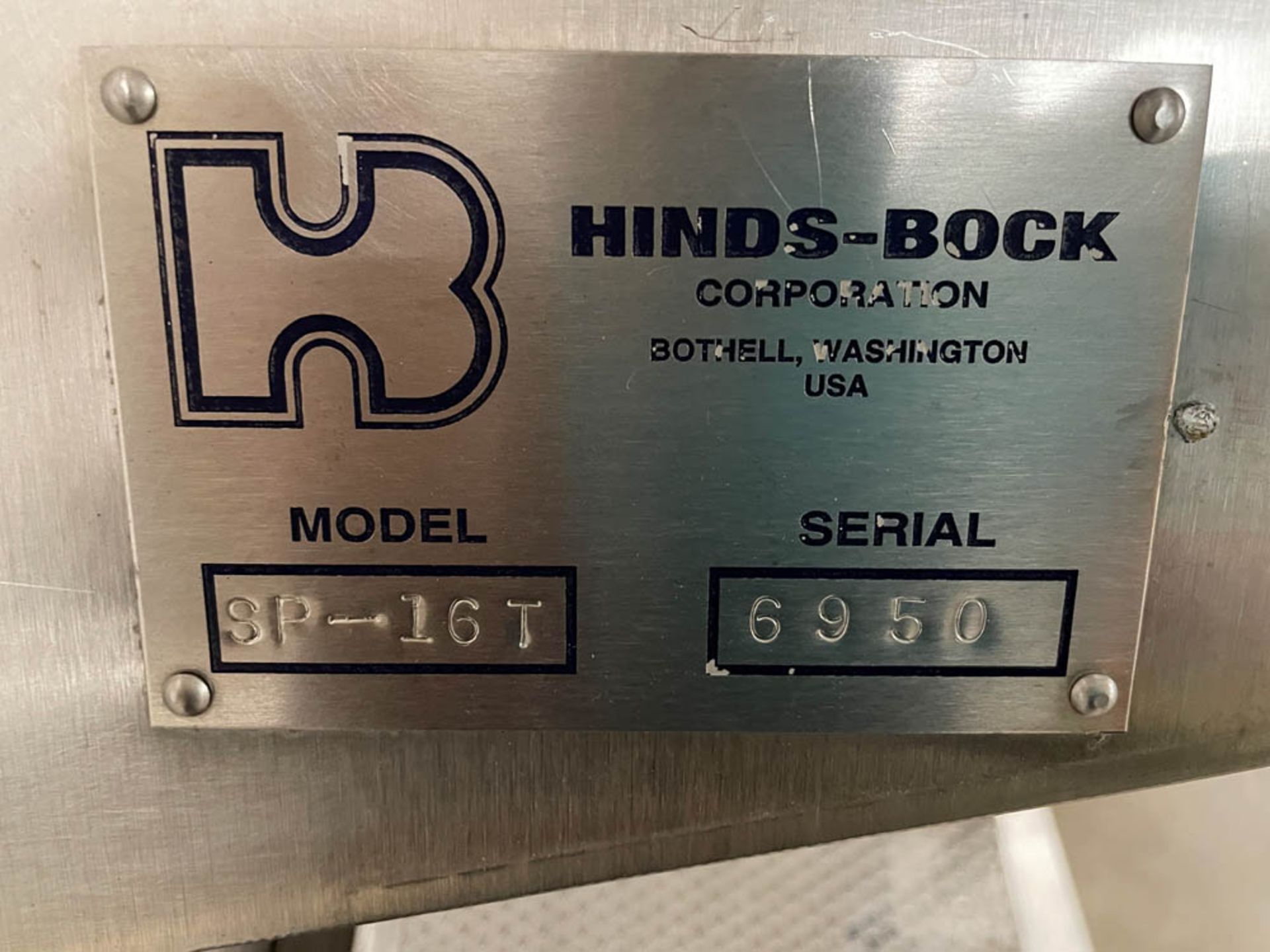 Hinds-Bock Single Piston Filler - Image 11 of 13