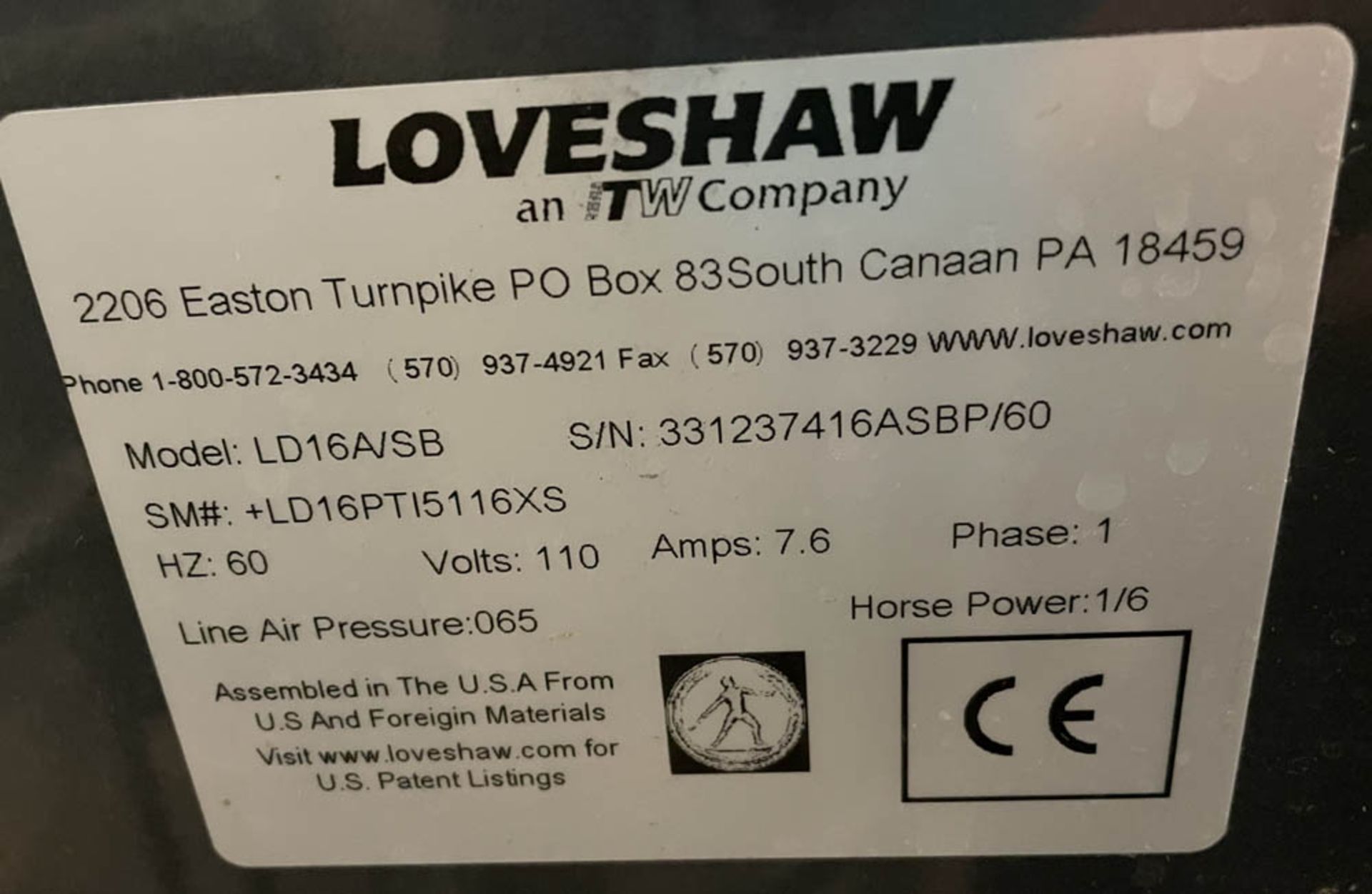 Loveshaw An ITW Little David Case Tapper LD16A/SB - Image 11 of 11