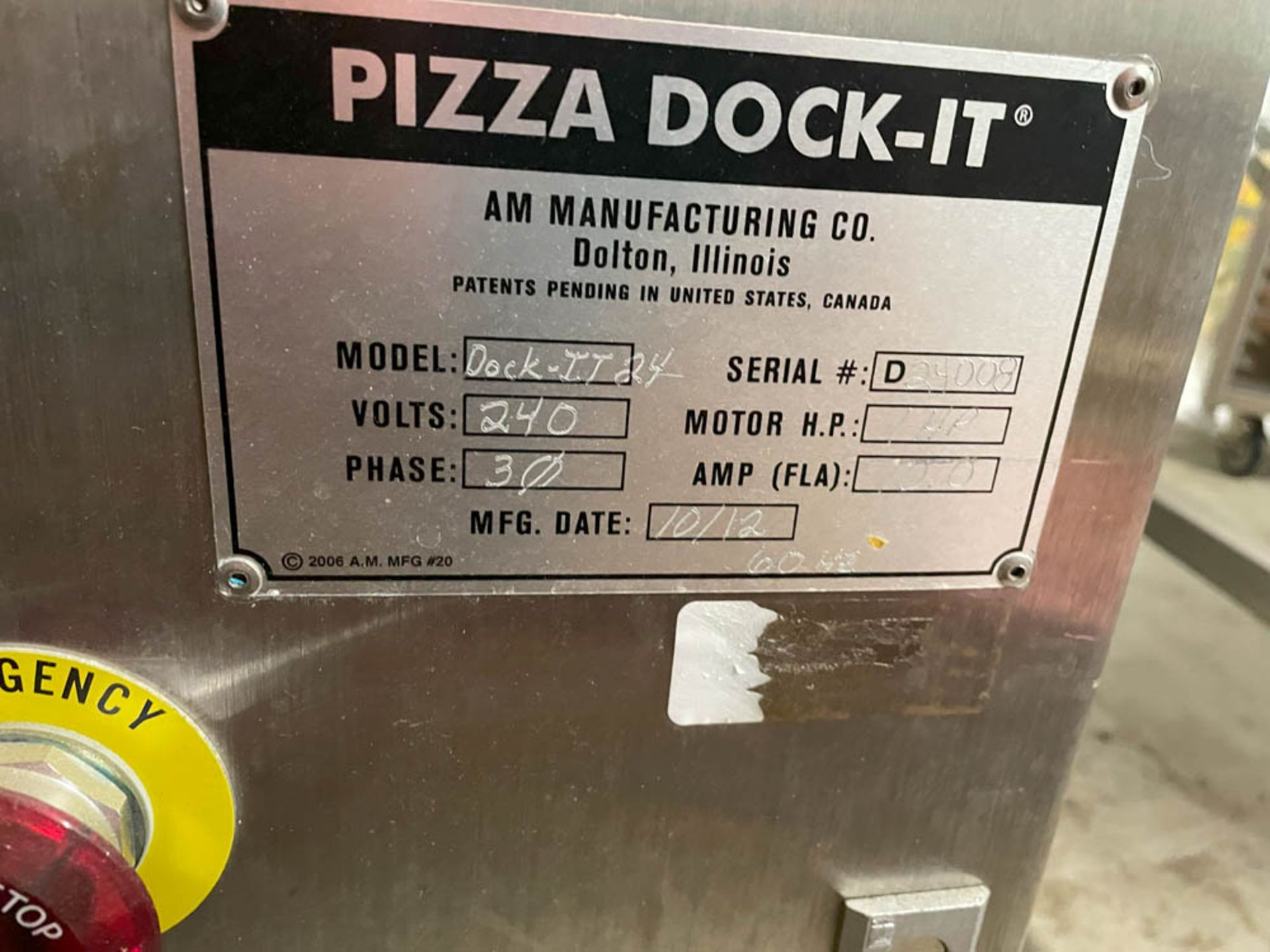 A&M MFG Pizza Dough Doc-It - Image 7 of 7