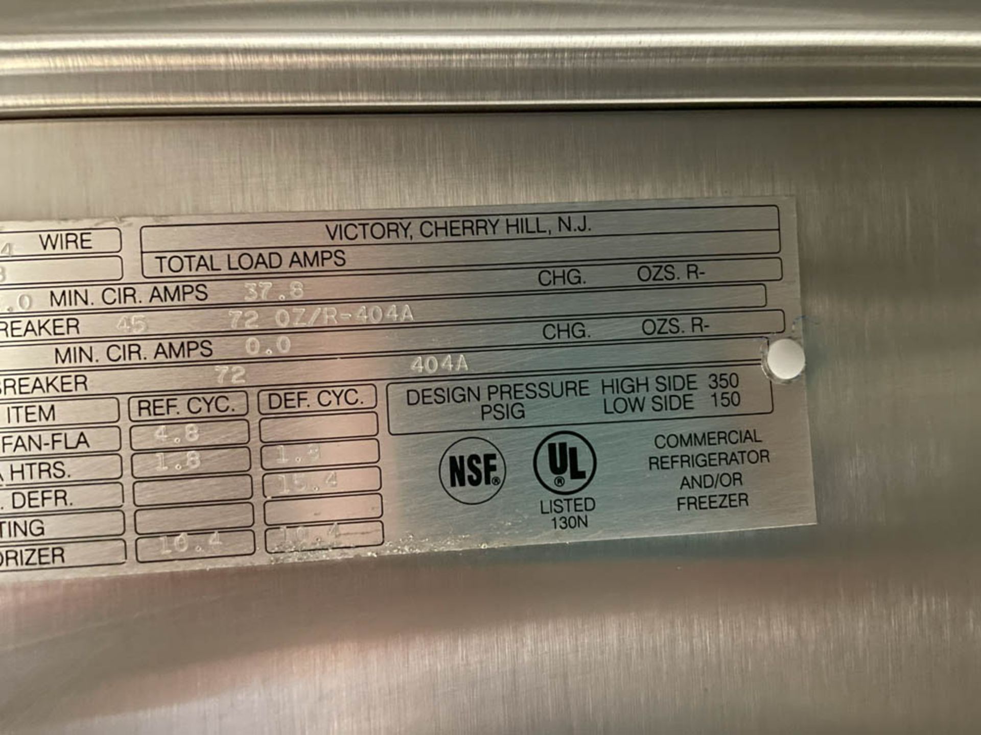 Victory Refrigeration 2-Door Blast Freezer - Image 12 of 17