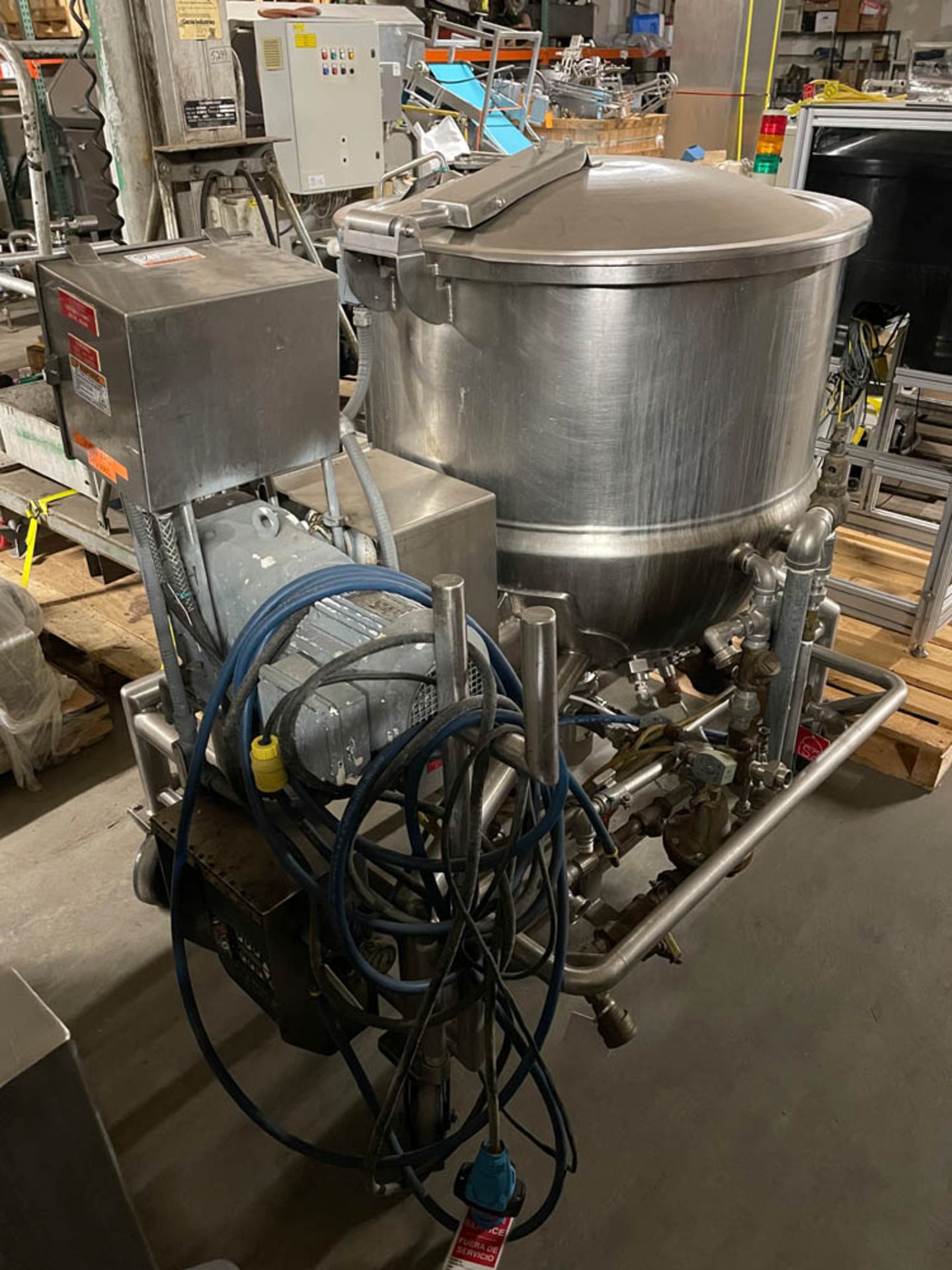 JC Pardo & Sons, Inc. 100 Gallon Jacketed Kettle - Image 3 of 13
