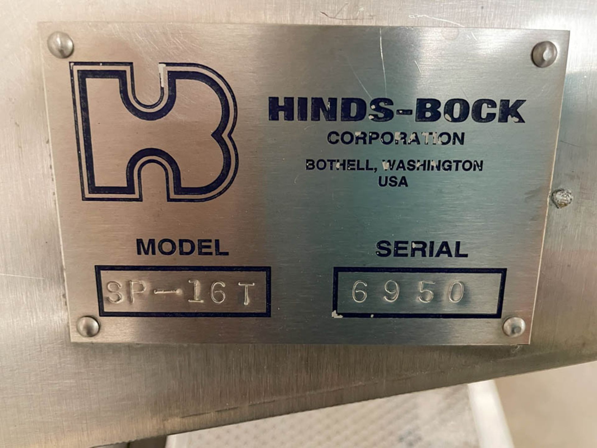 Hinds-Bock Single Piston Filler SP-16T - Image 11 of 13