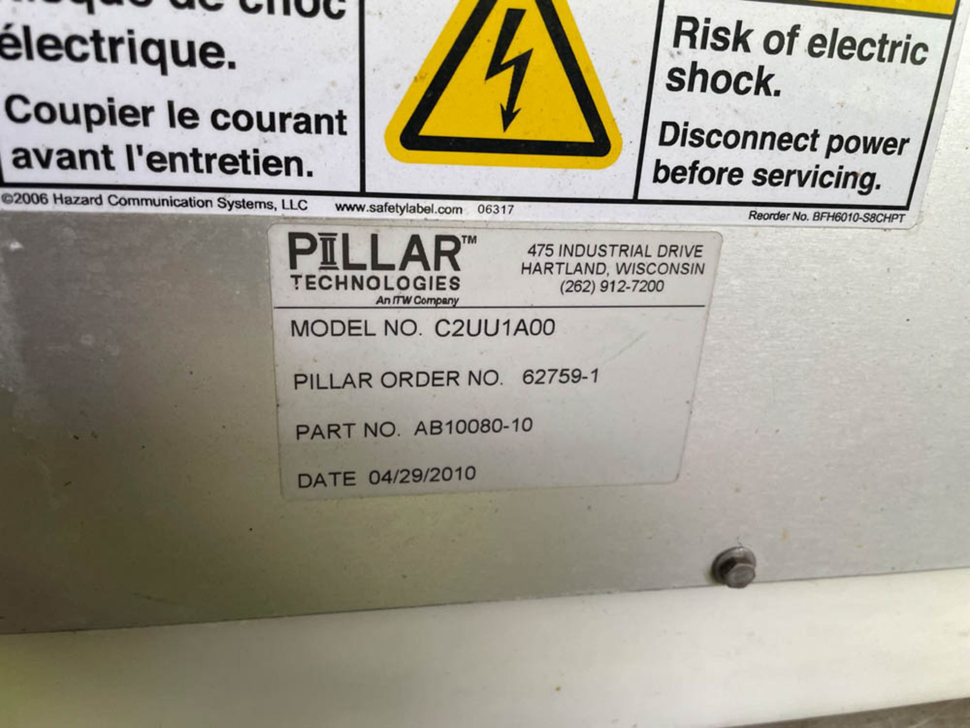 Pillar Induction Sealer - Image 6 of 7