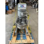 Globe SP40 40Qt. Planetary Floor Mixer with Guard, SN: 74 12775, MD: 2023, HP 2, Volts: 220, 1 Phase