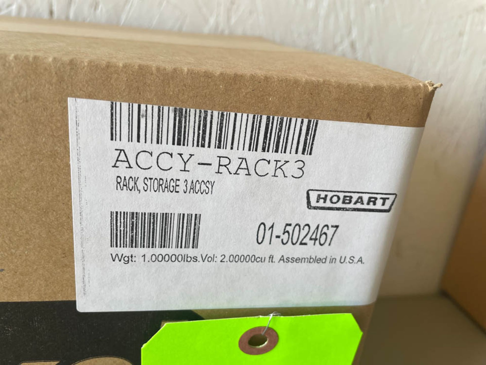 BERKEL ACCY-RACK 3 Storage Rack - Image 2 of 2