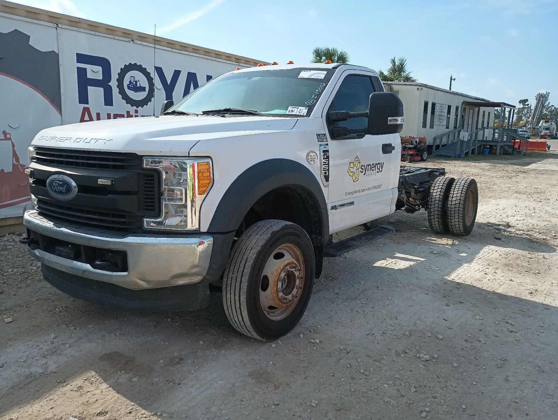 2017 Ford F-550 4X4 Cab And Chassi