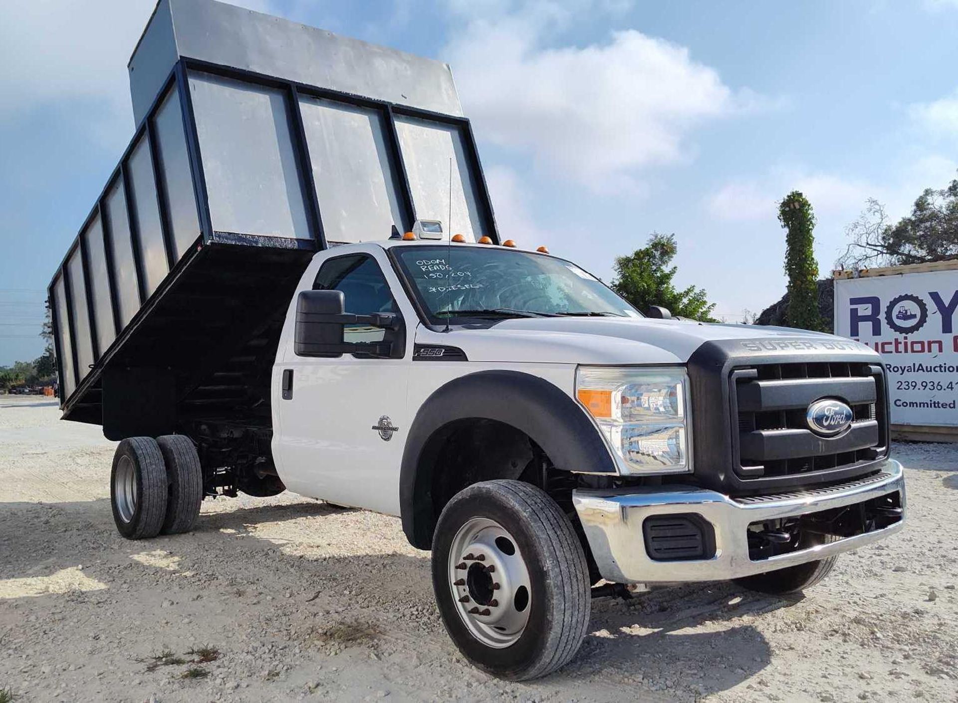 2014 Ford F-550 Debris Dump Truck - Image 2 of 33