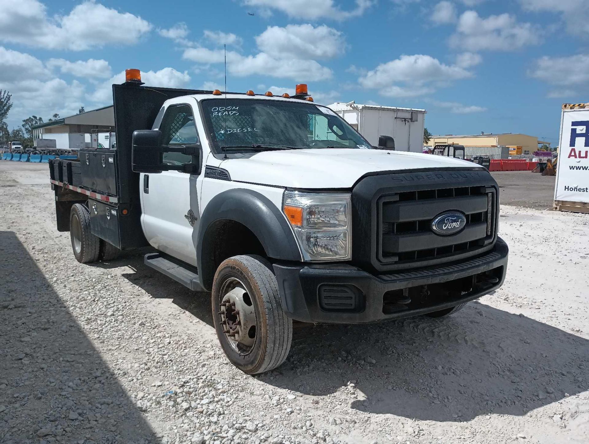 2016 Ford F-450 Flat Bed Truck - Image 2 of 28
