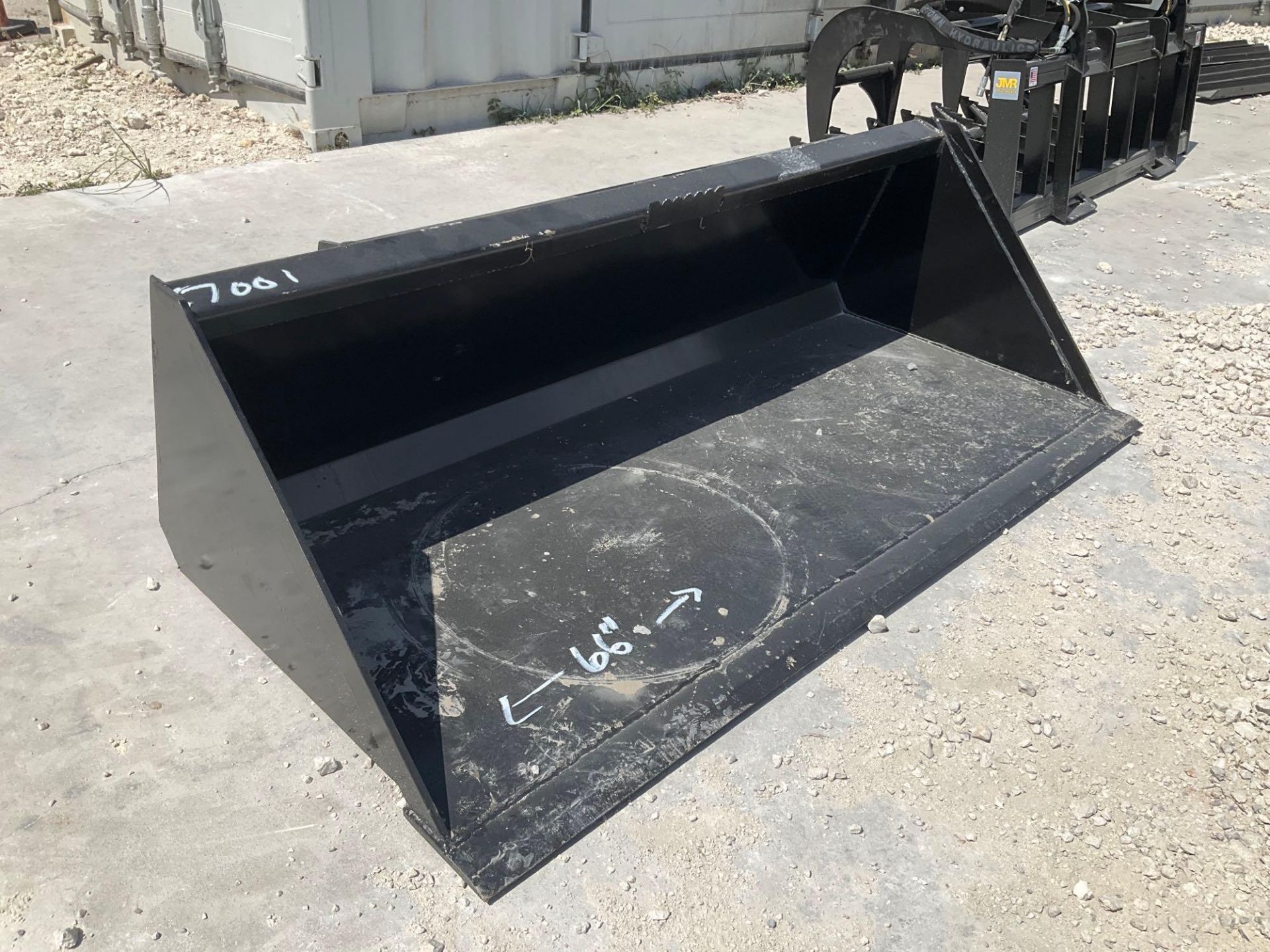 2023 Unused Skid Steer Bucket Attachment