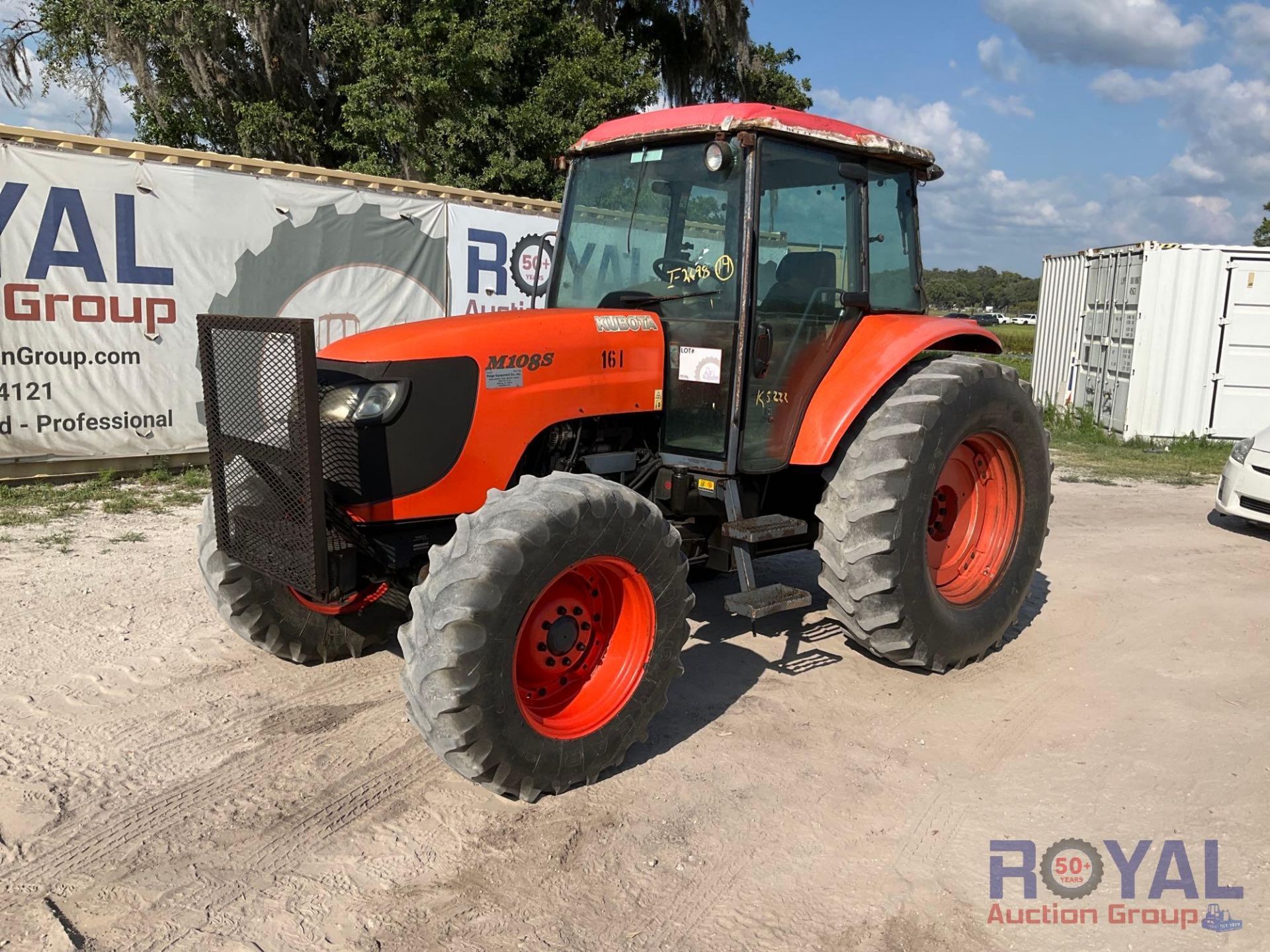 2013 Kubota Tractor M108S 4x4 Agricultural Tractor