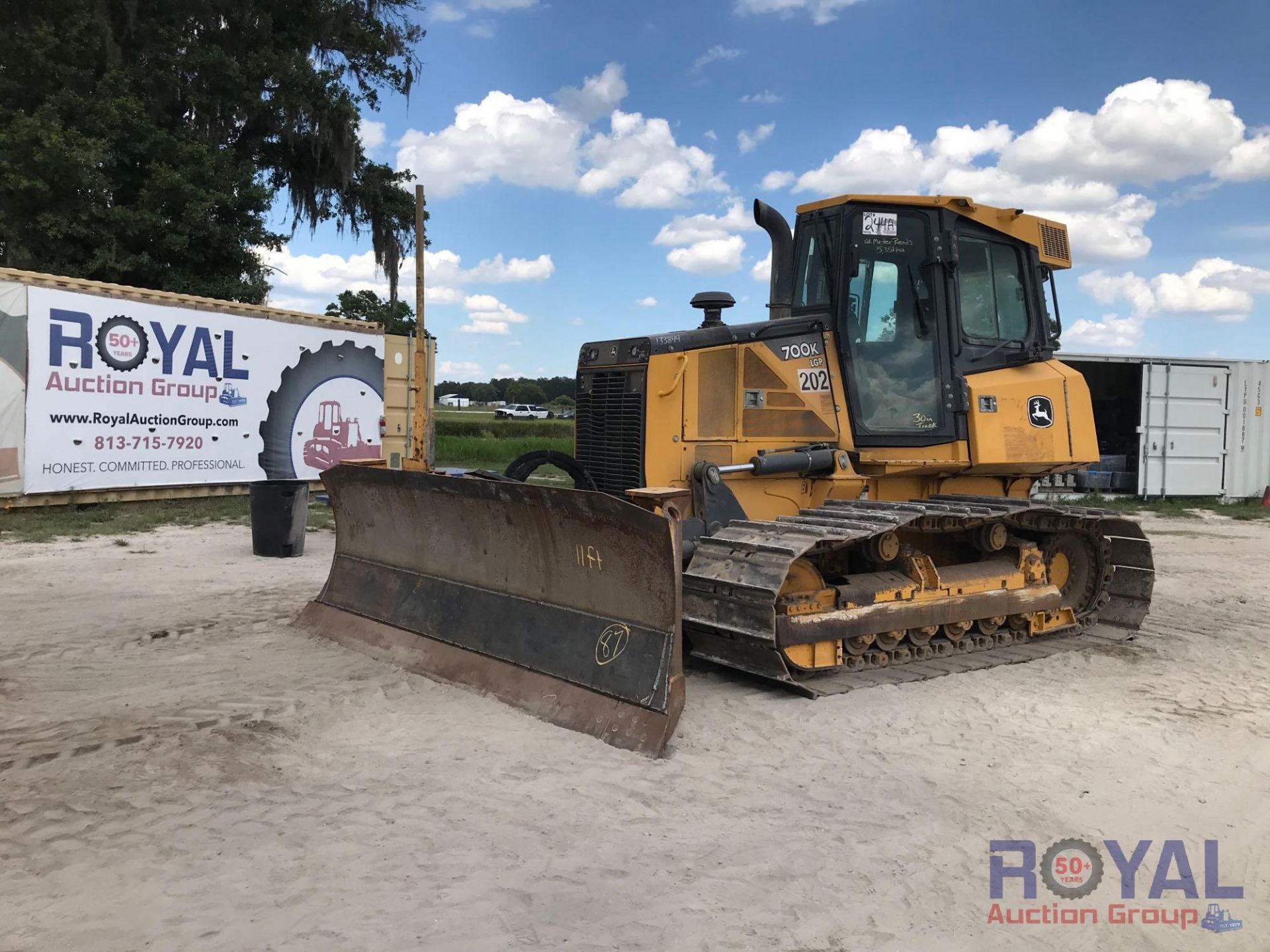 2013 John Deere 700K LGP Crawler Dozer