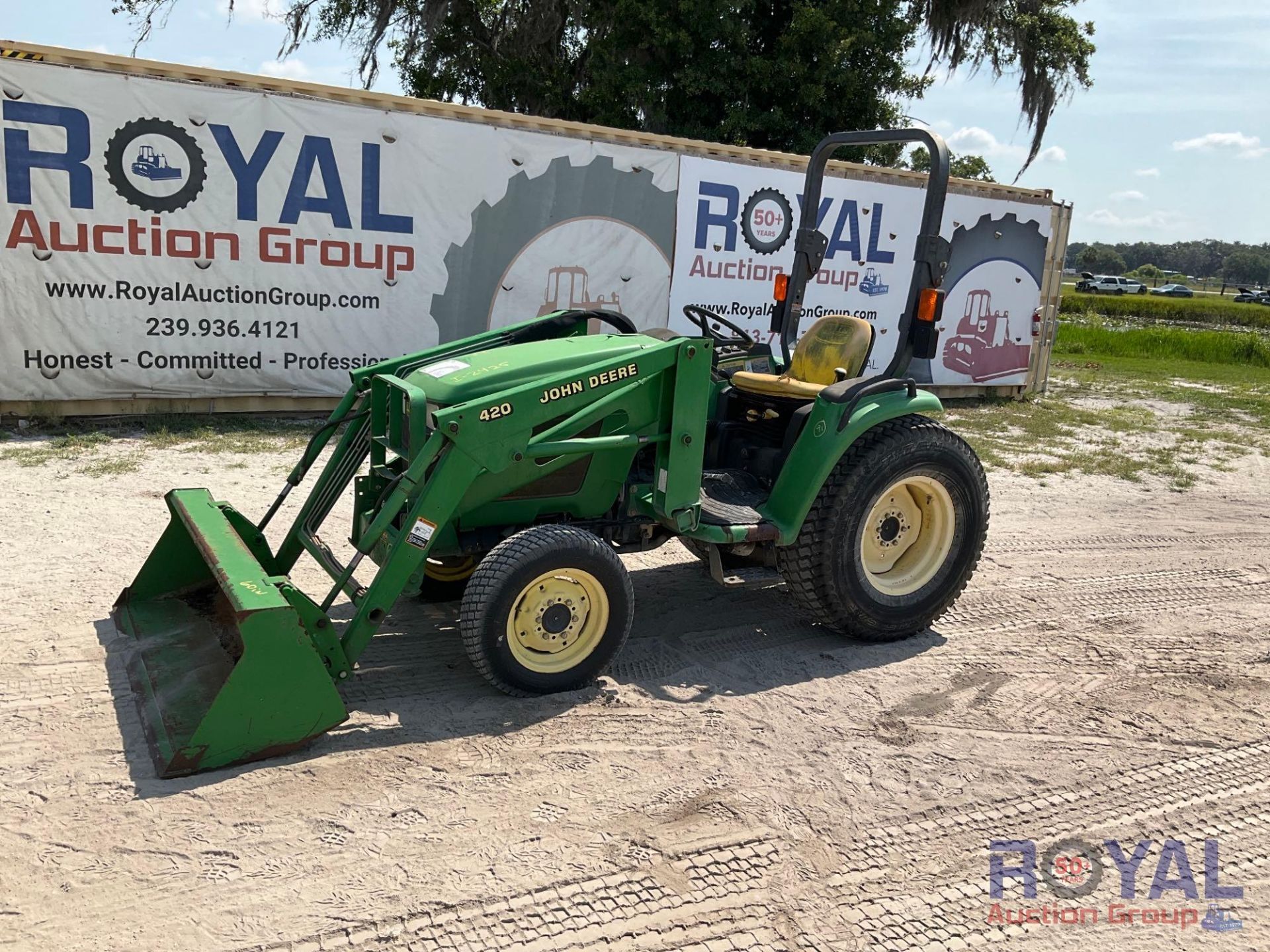 2003 John Deere 4310 4x4 Tractor Loader