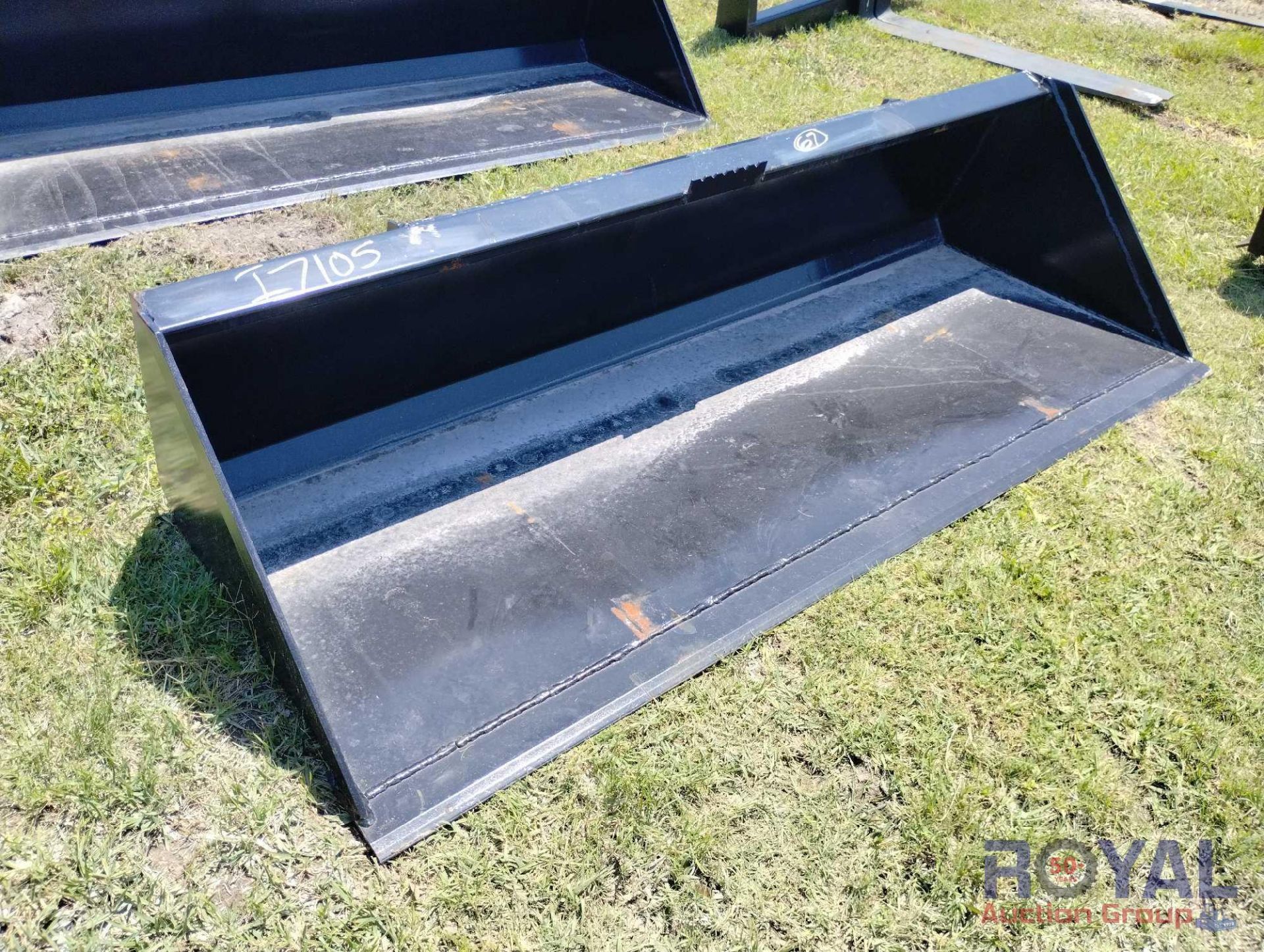 2023 78" Kivel Skid Steer Bucket Attachment - Image 2 of 4