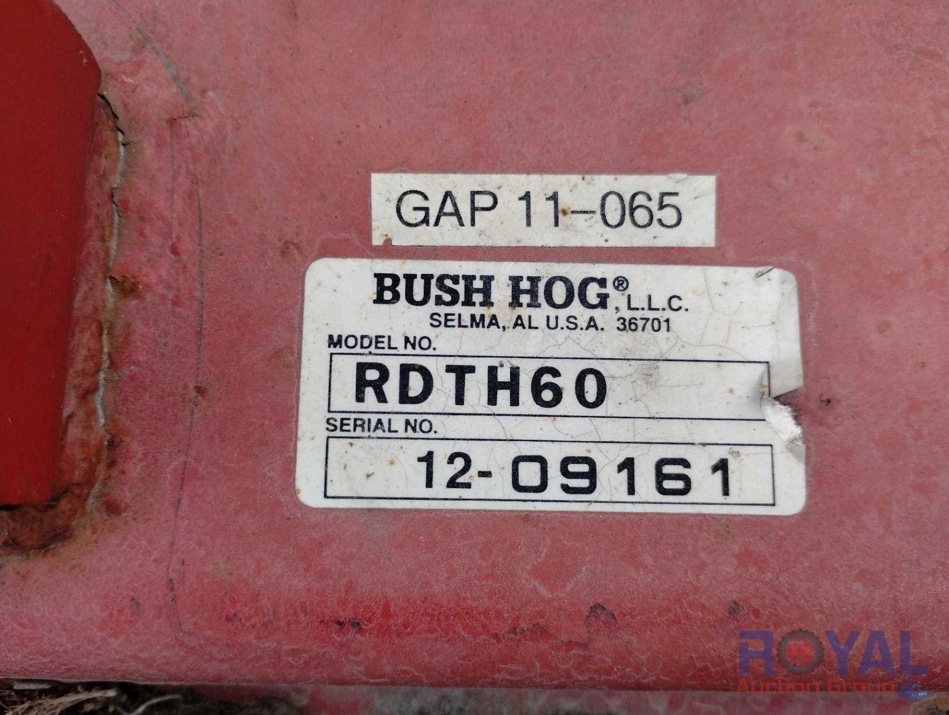 Bush Hog RDTH60 Mower Tractor Attachment - Image 4 of 6