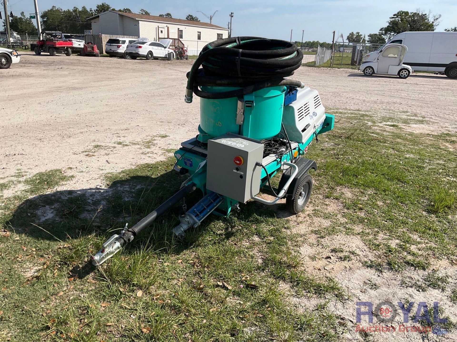 Imer Step-up 120 Grout Pump Sprayer and Mixer Electric