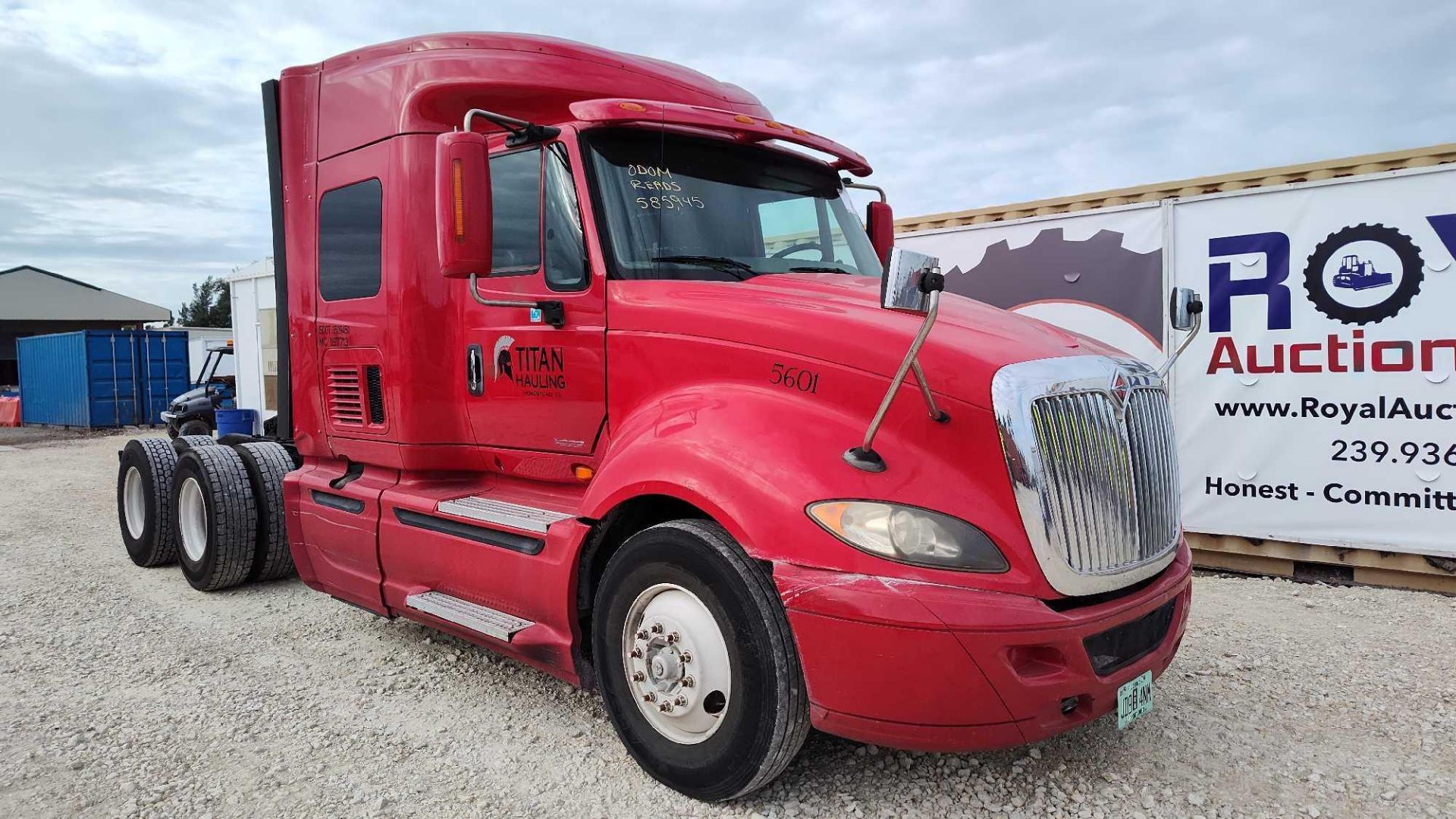 2015 International Pro Star Sleeper Cab T/A Truck Tractor