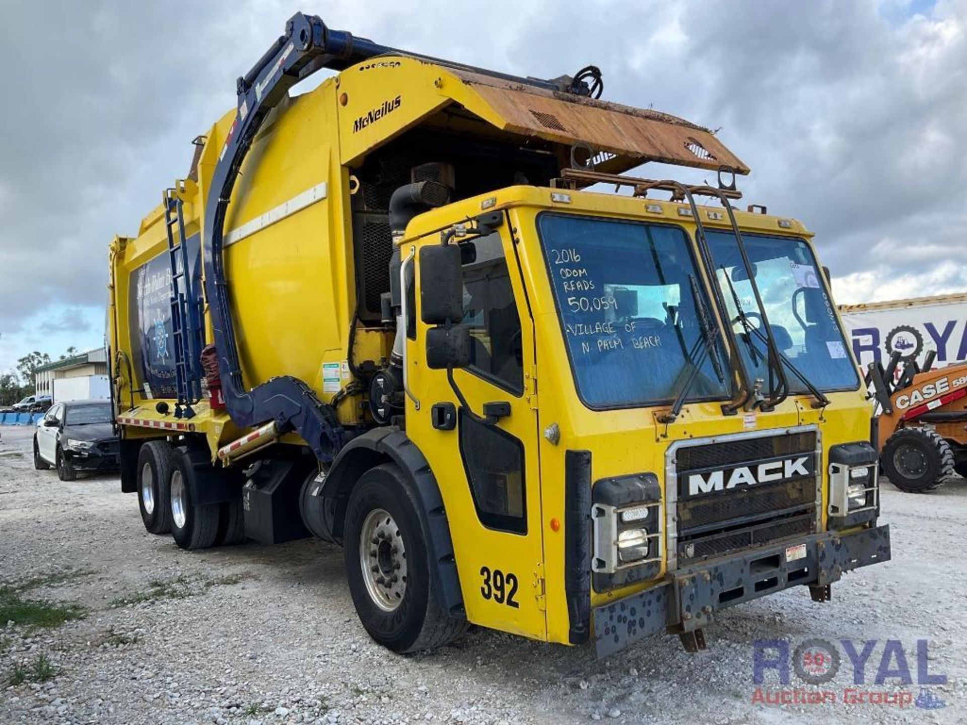 2017 Mack Front Loader Garbage Truck - Image 2 of 61