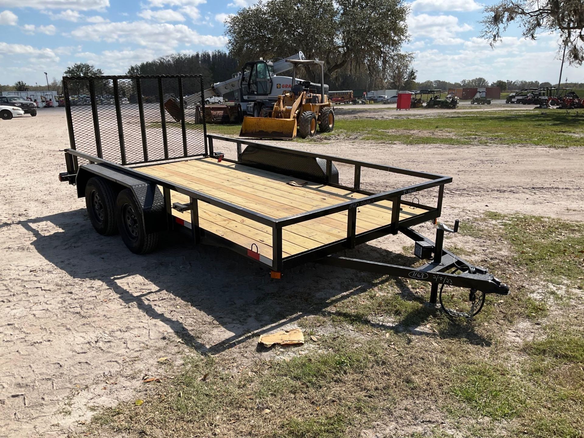 2023 World Wide 7 Foot x 14 Foot T/A Utility /Landscape Trailer - Image 2 of 9