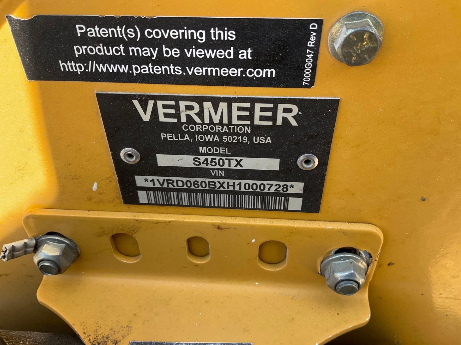 2016 Vermeer S450TX Mini Skid Steer - Image 5 of 23