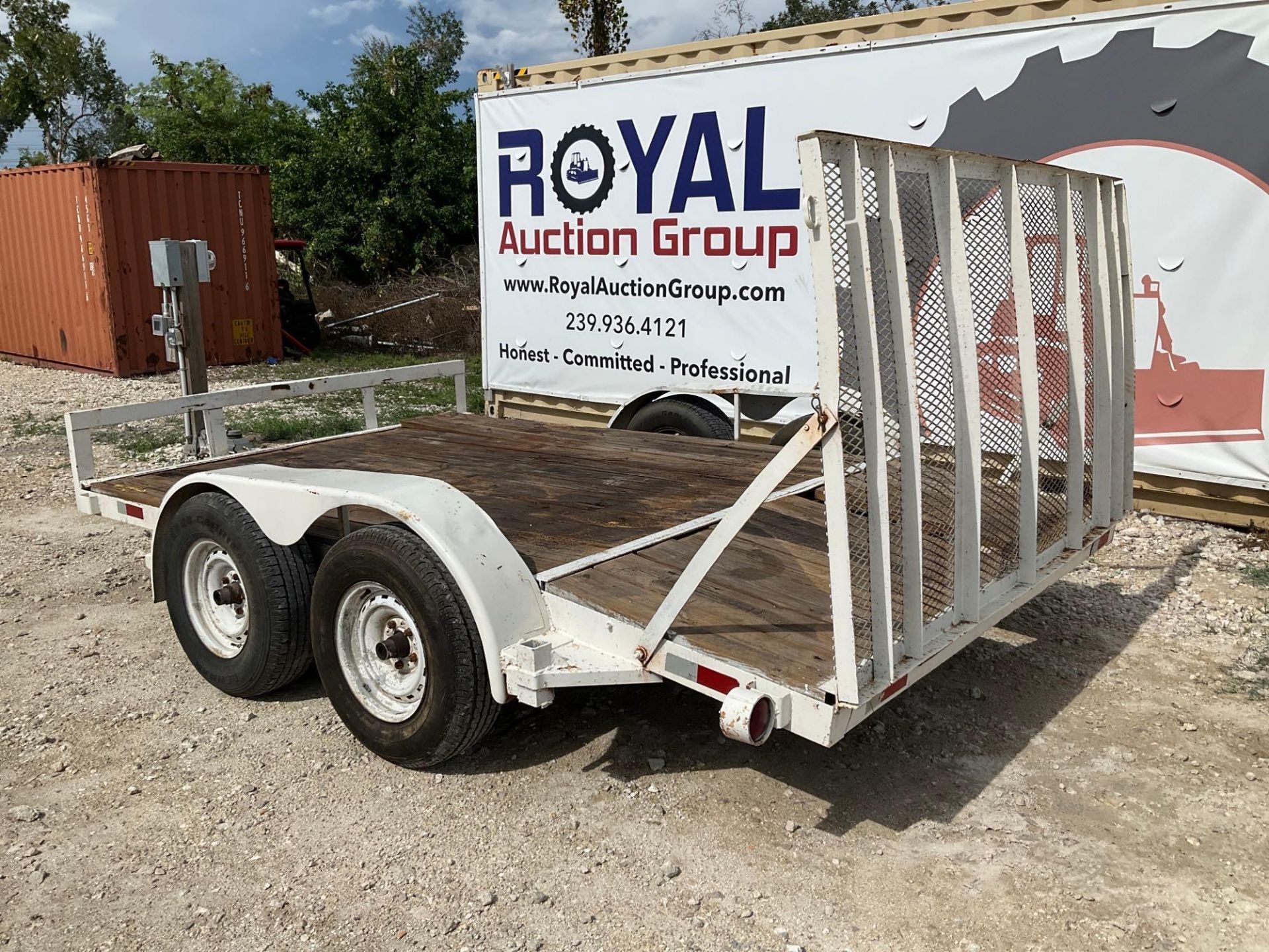 Dual Axle Utility Trailer - Image 4 of 13