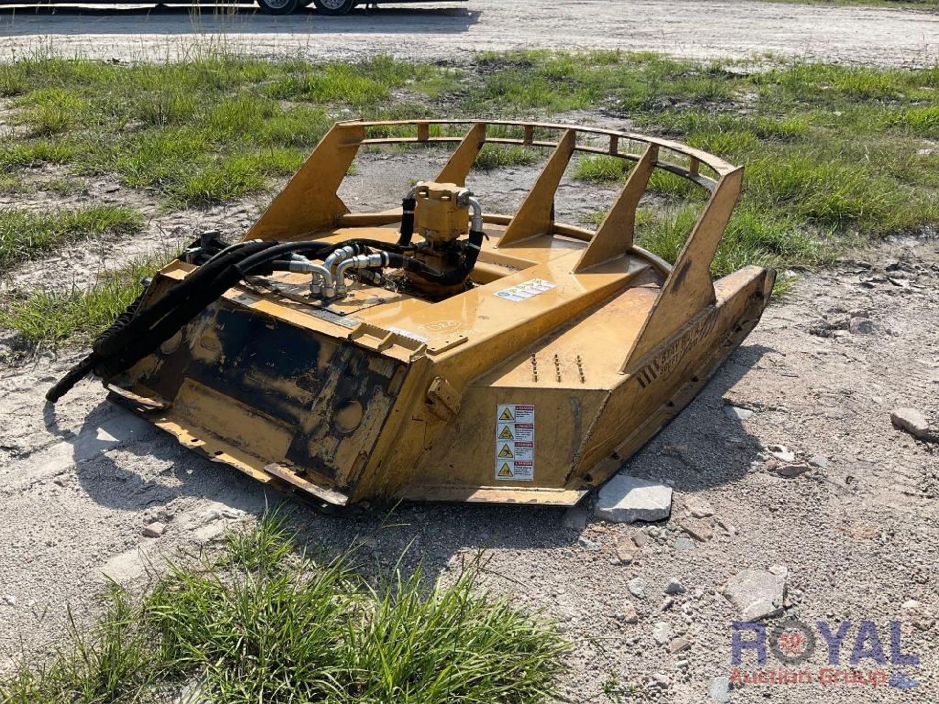 Brush Cutter Skid Steer Attachment