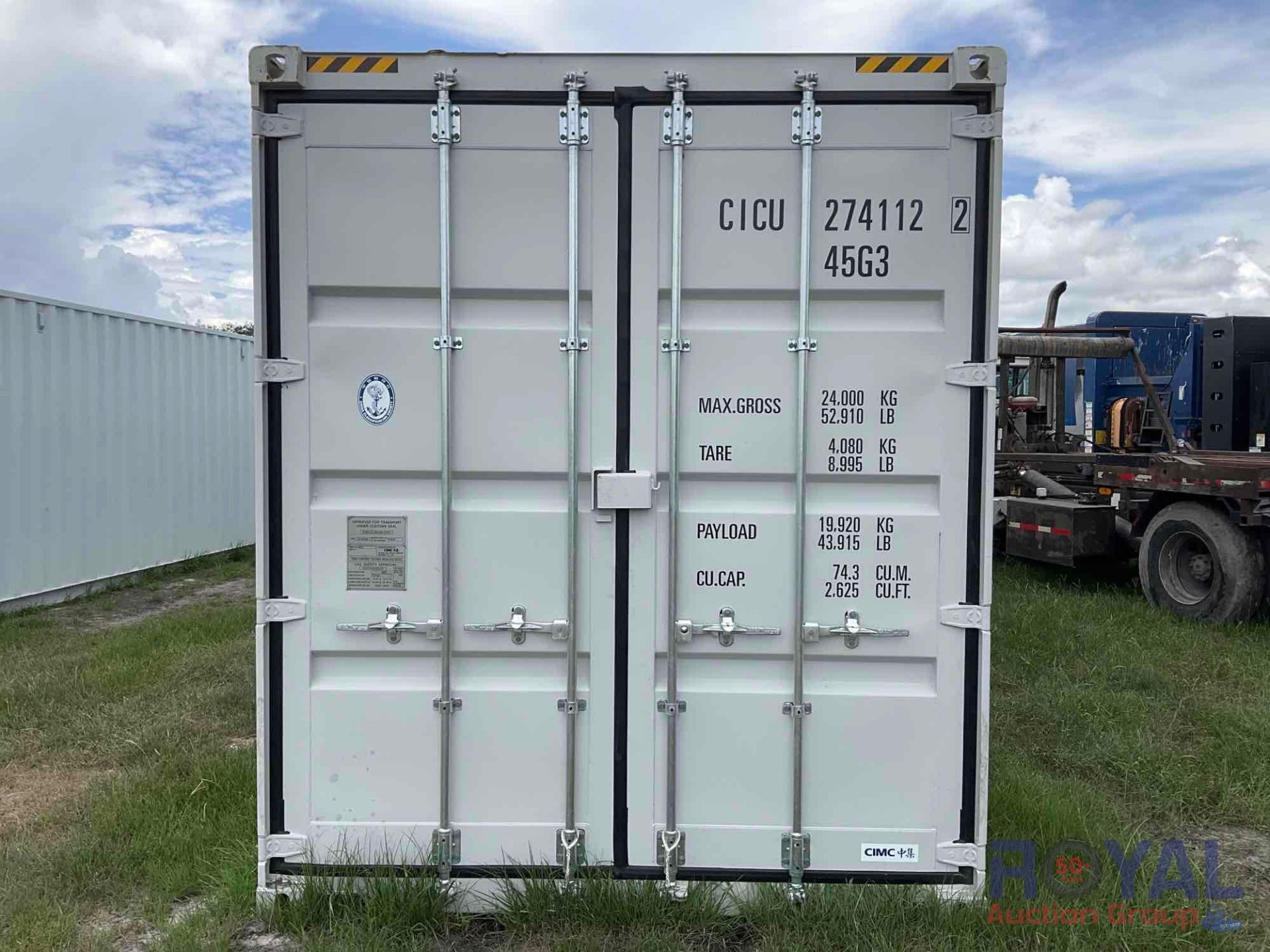 40ft Conex Shipping Container - Image 9 of 12