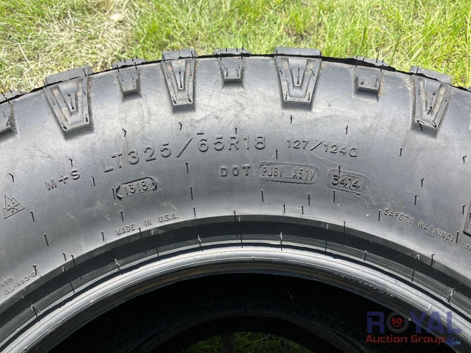 Two Used Goodyear Wrangler Duratrac Tires - Image 6 of 7