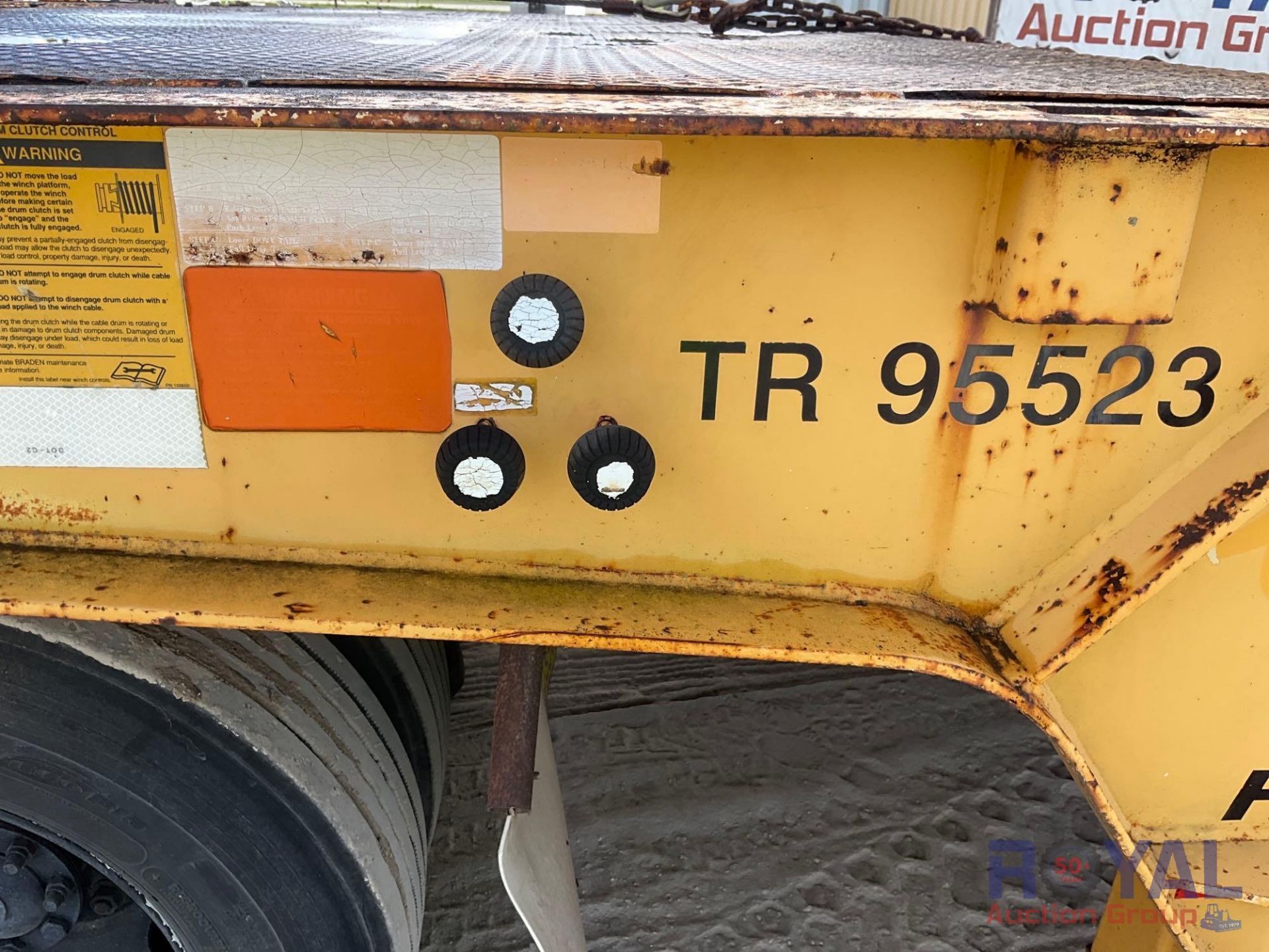 2002 Trail King TK70HT-462 Hydraulic Dove Tail Trailer - Image 16 of 30