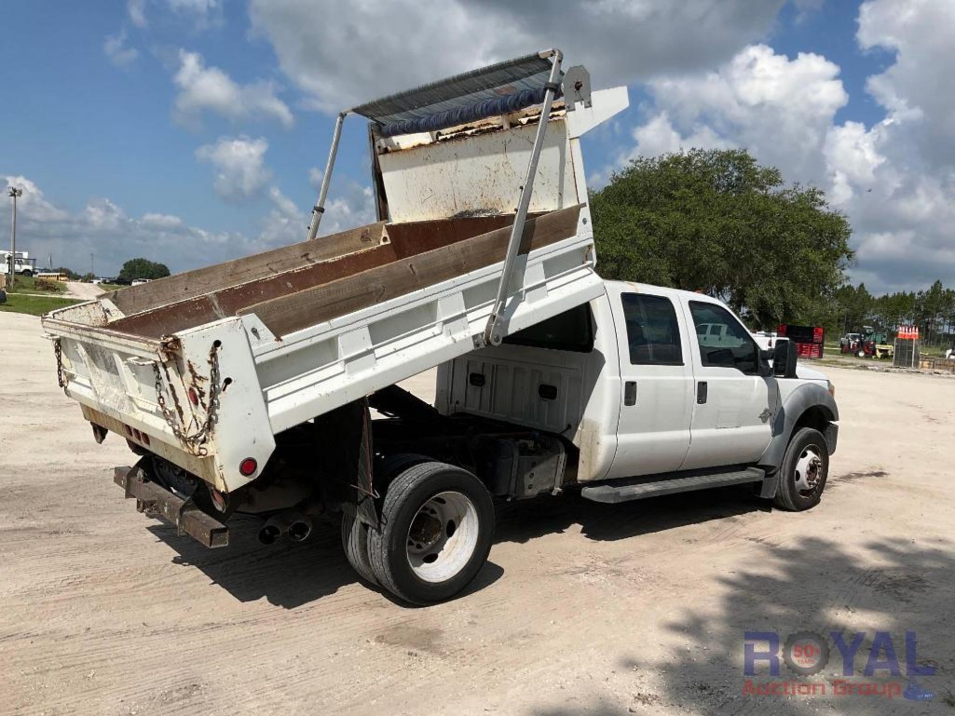 2011 Ford F-550 Mason Dump Truck - Image 3 of 28