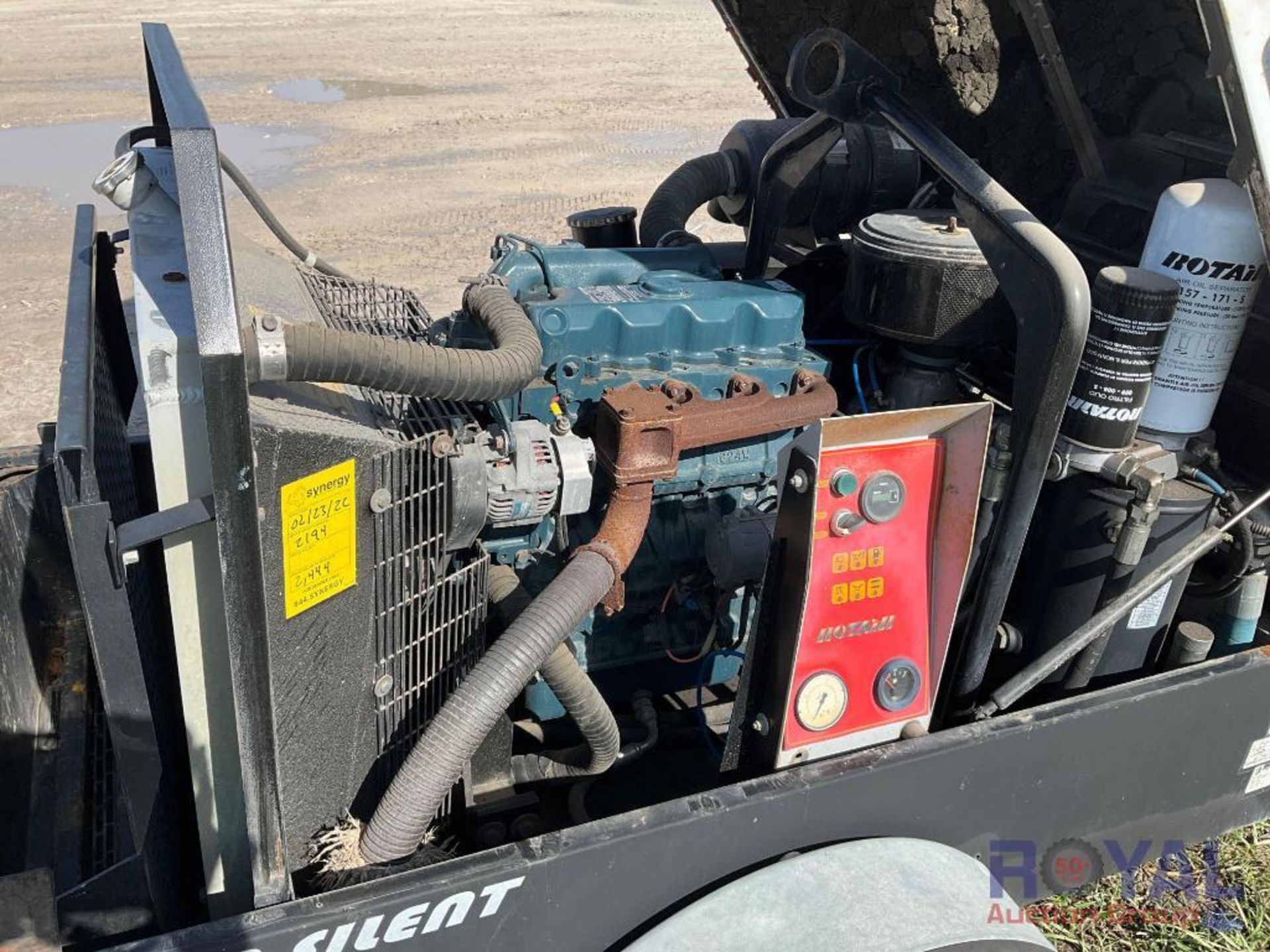 Rotair D185 T41 Towable Air Compressor - Image 7 of 11