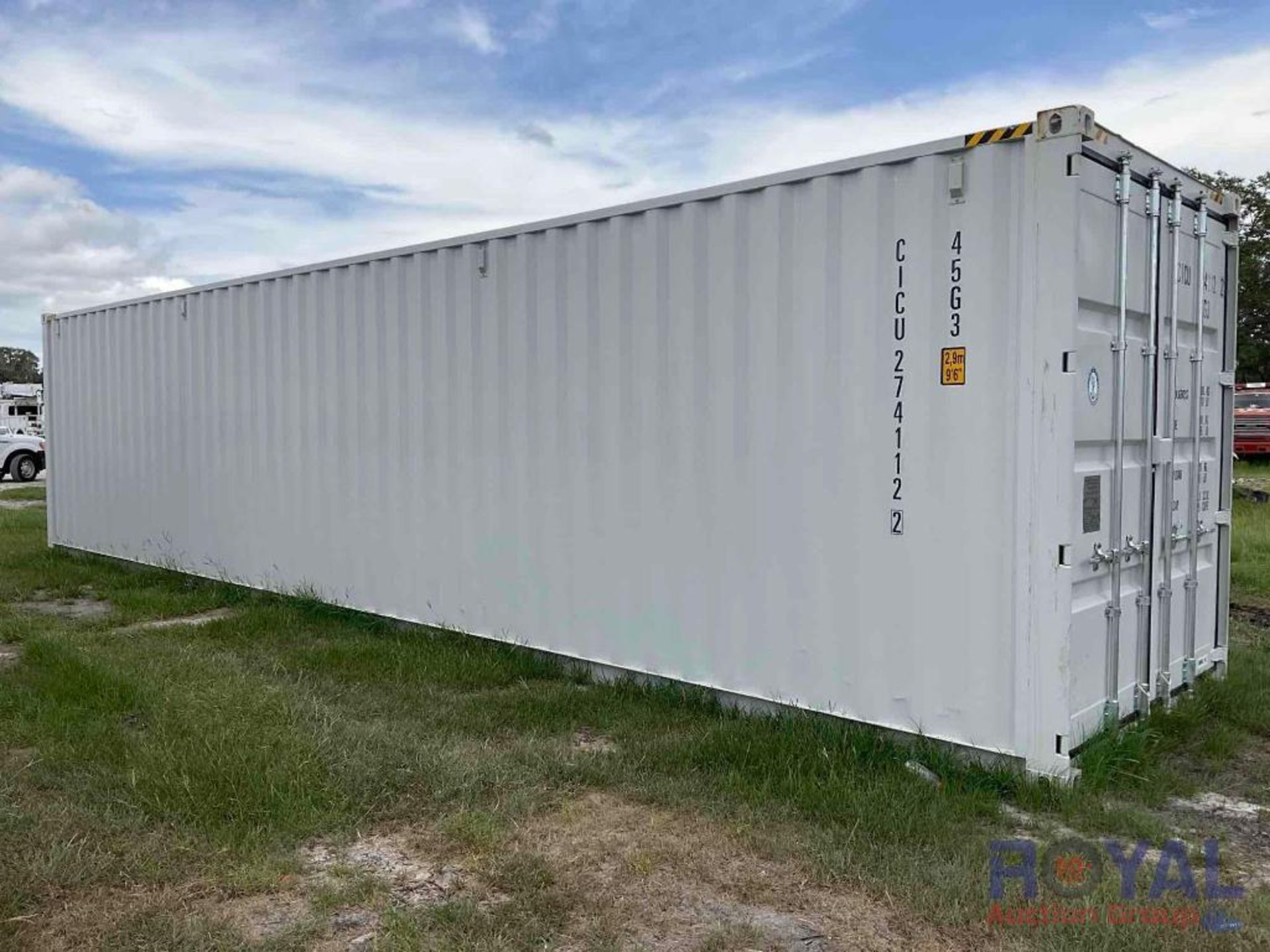 40ft Conex Shipping Container - Image 4 of 12