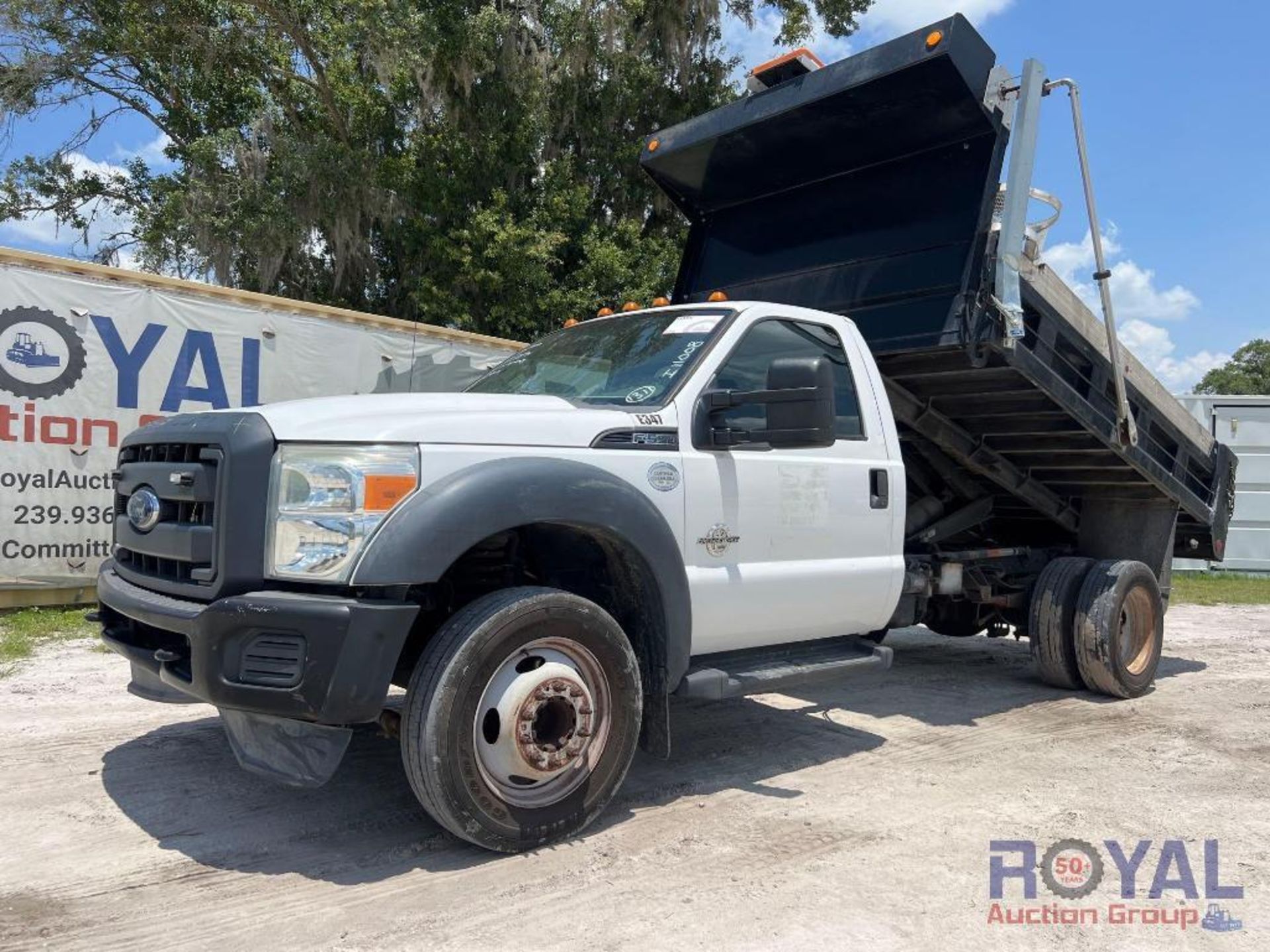 2014 F-550 Mason Dump Truck