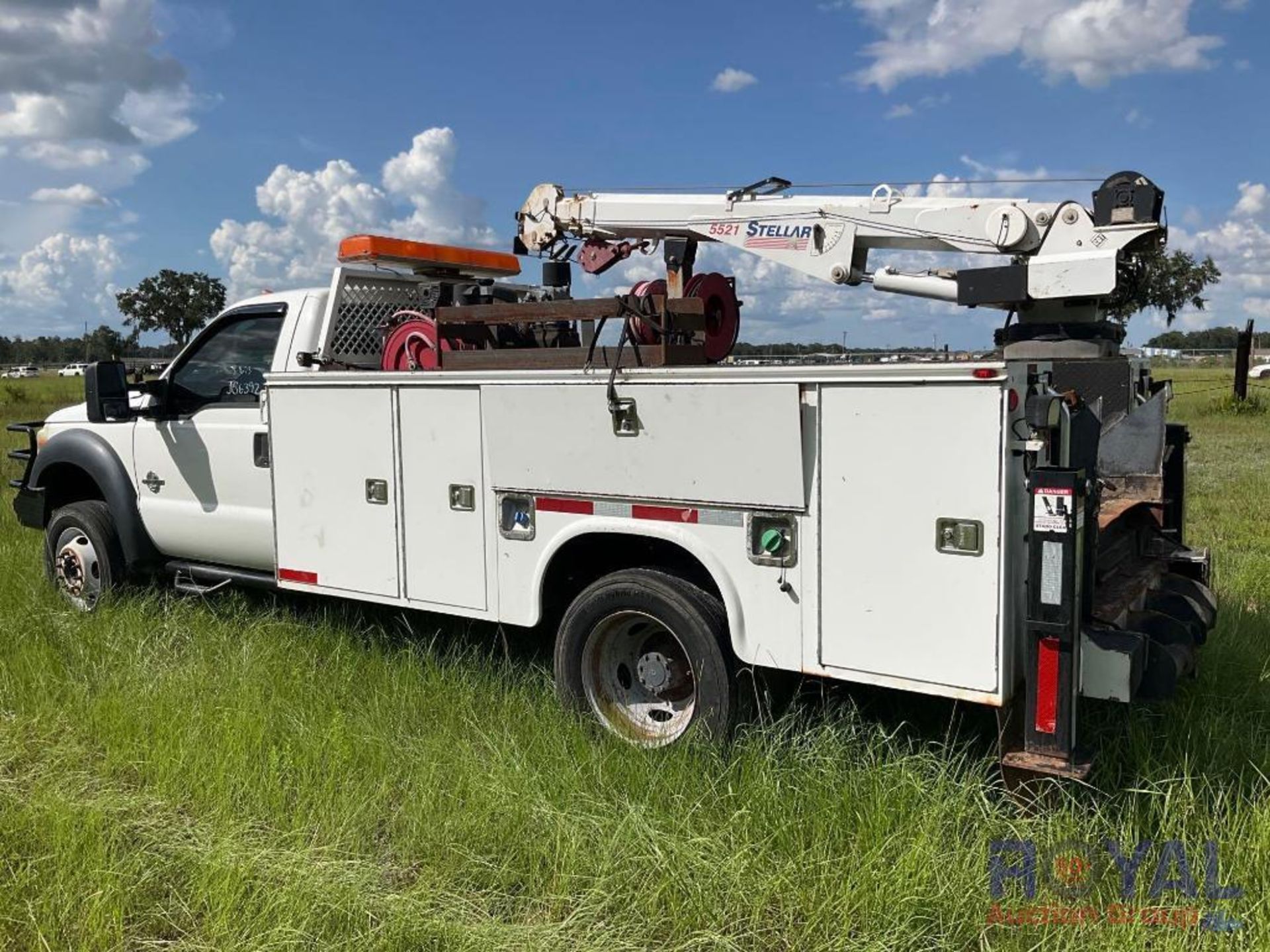 2012 Ford F550 Crane Service Truck - Image 4 of 8