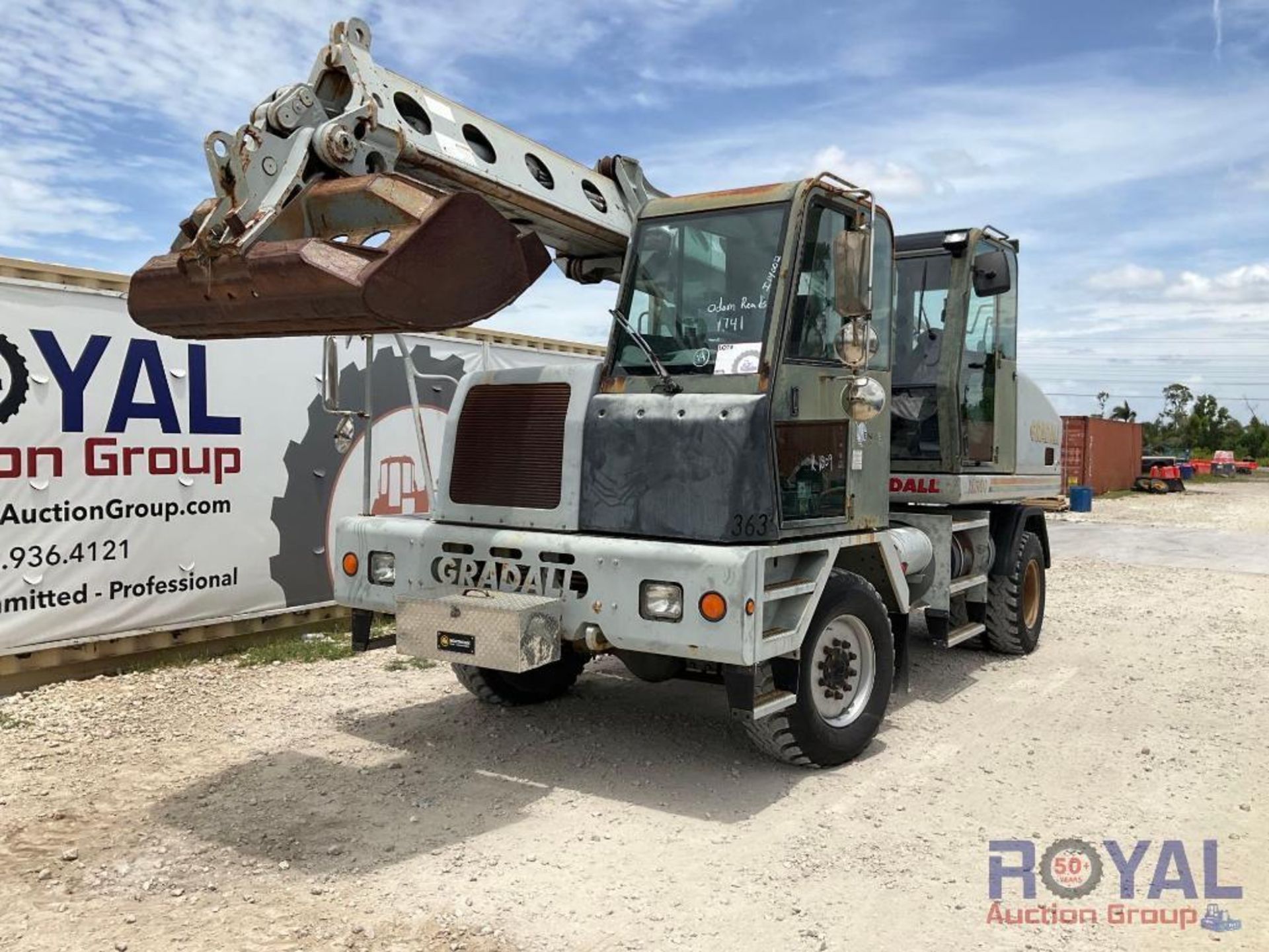 2004 Gradall XL3100 Highway Grading Wheeled Excavator