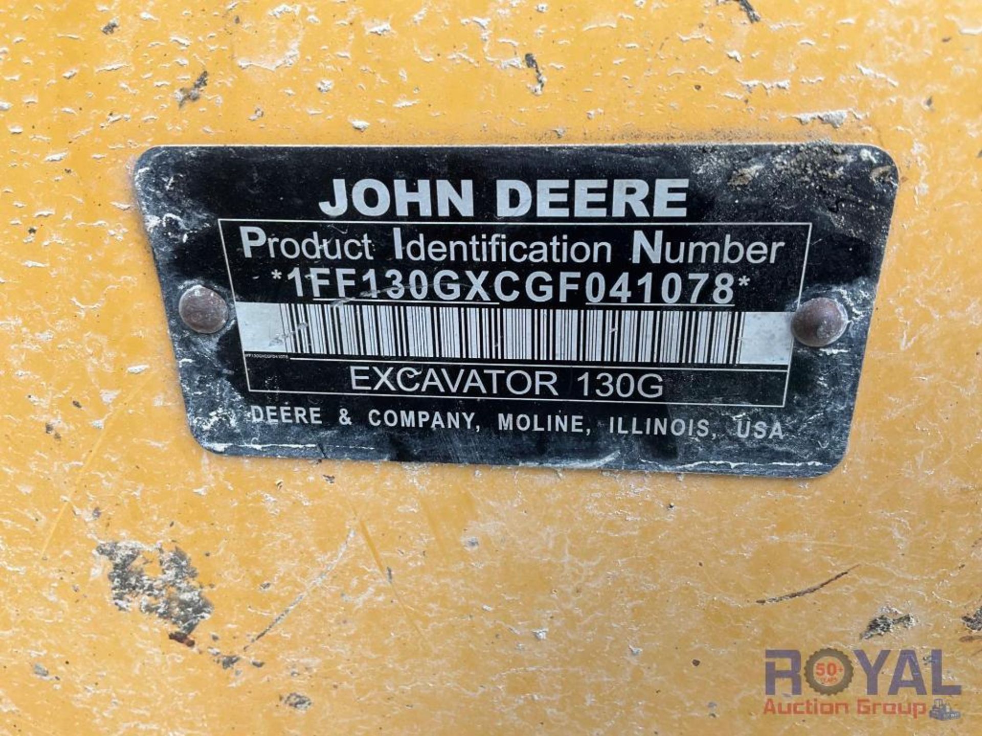 2016 John Deere 130G Hydraulic Excavator - Image 5 of 40