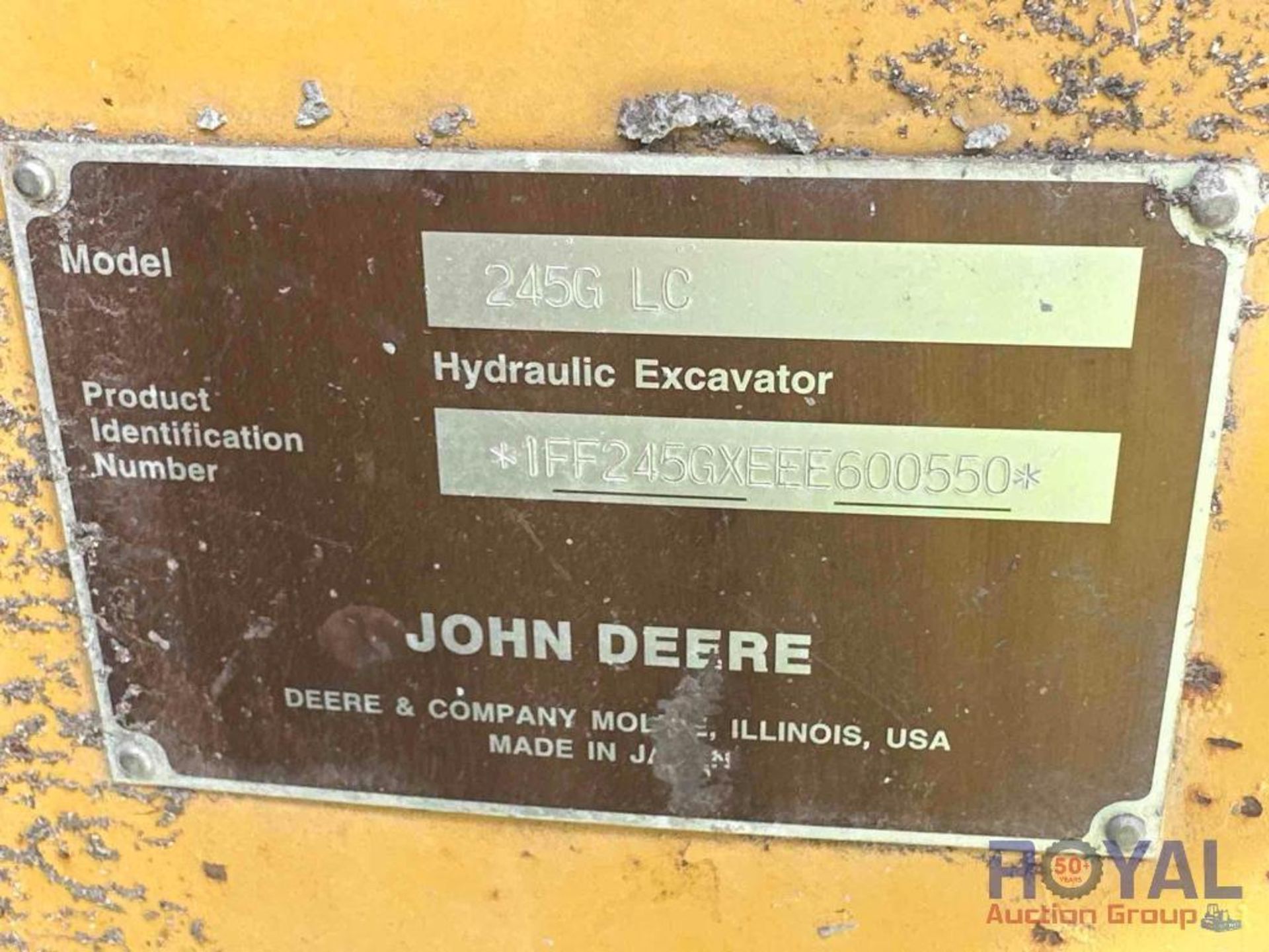 2015 John Deere 245G LC Hydraulic Excavator - Image 6 of 44