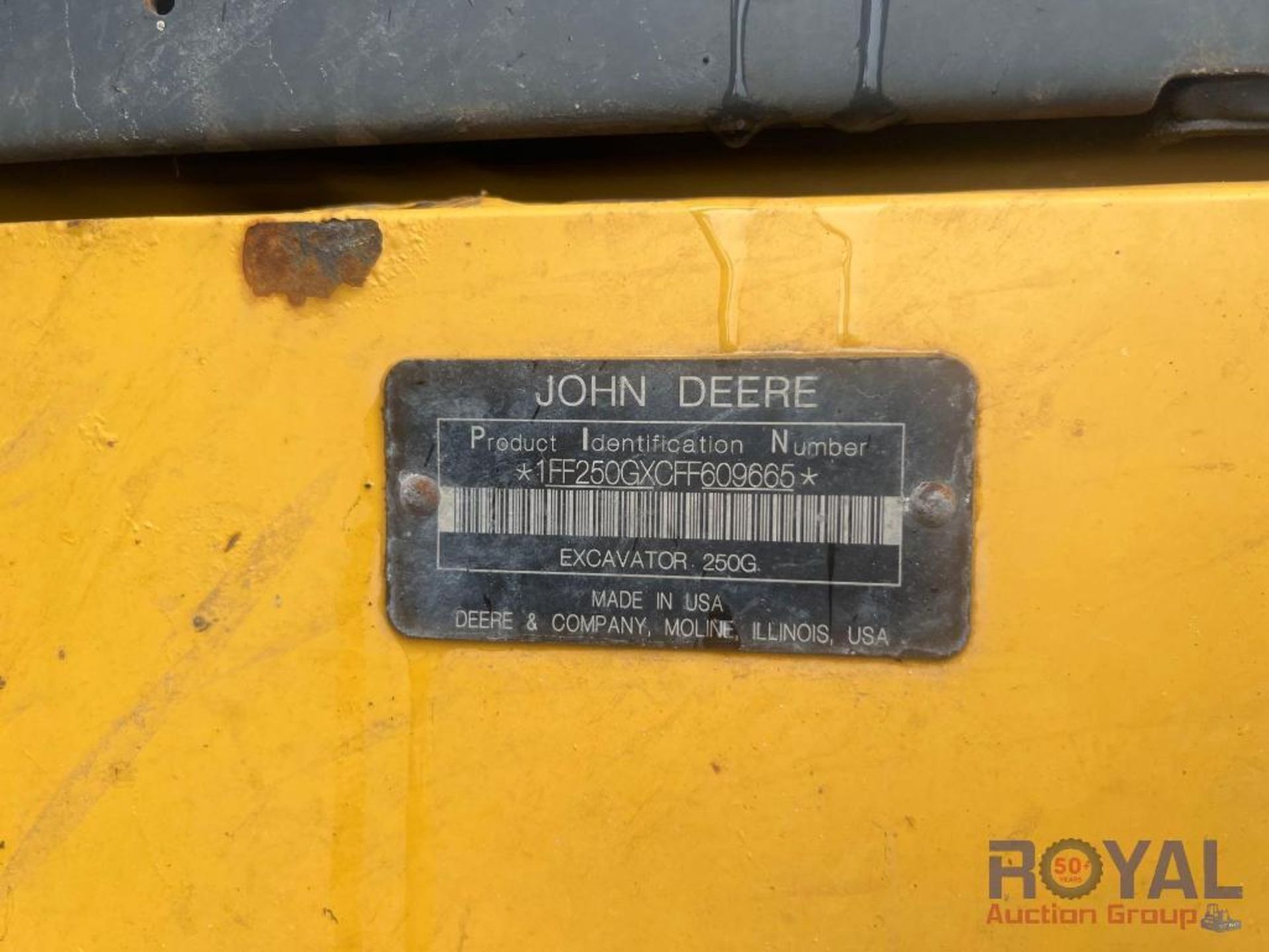 2015 John Deere 250G Hydraulic Long Reach Excavator - Image 5 of 43