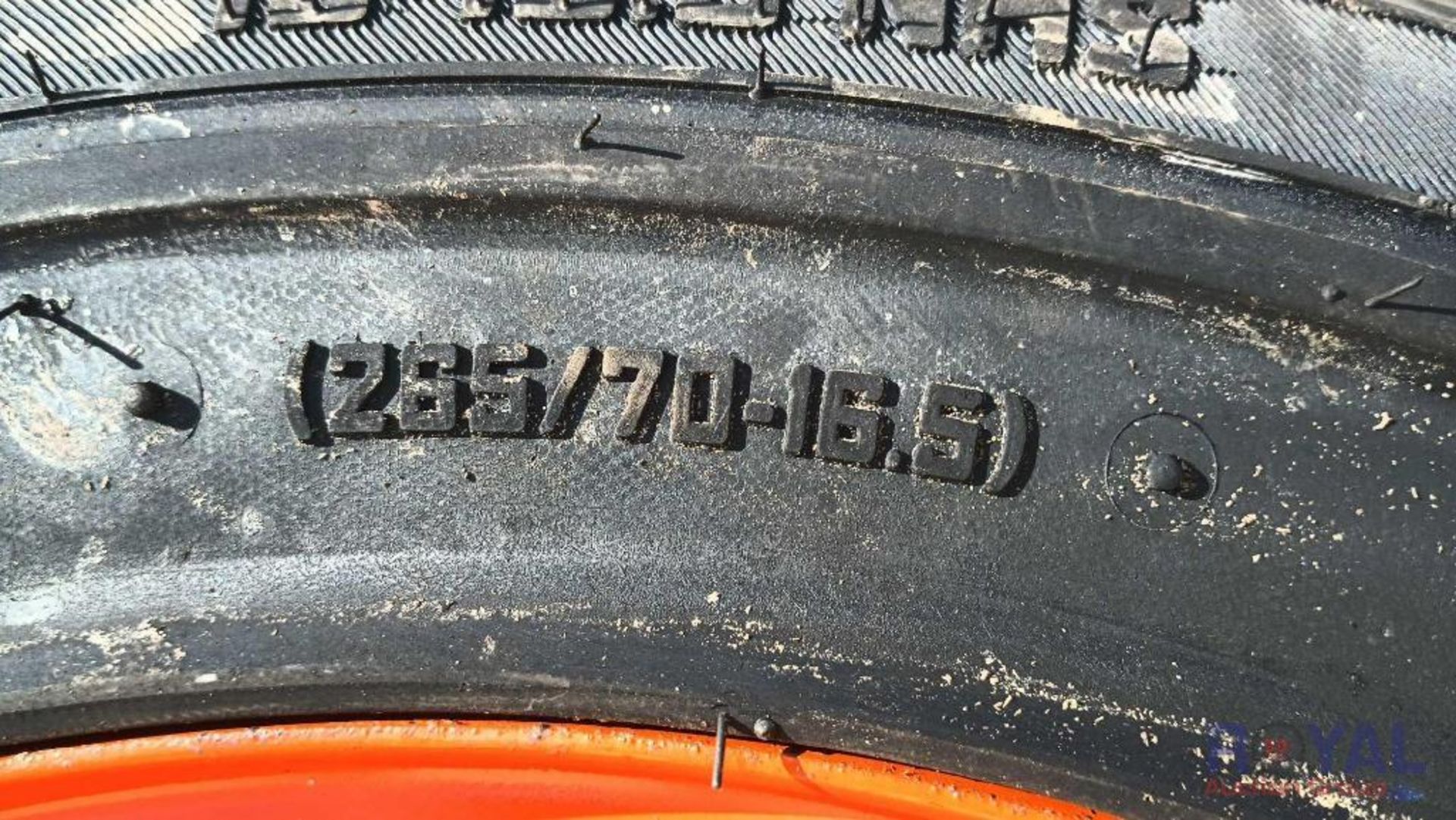4-Unused 255/70-16.5 Tires and Wheels - Image 3 of 6
