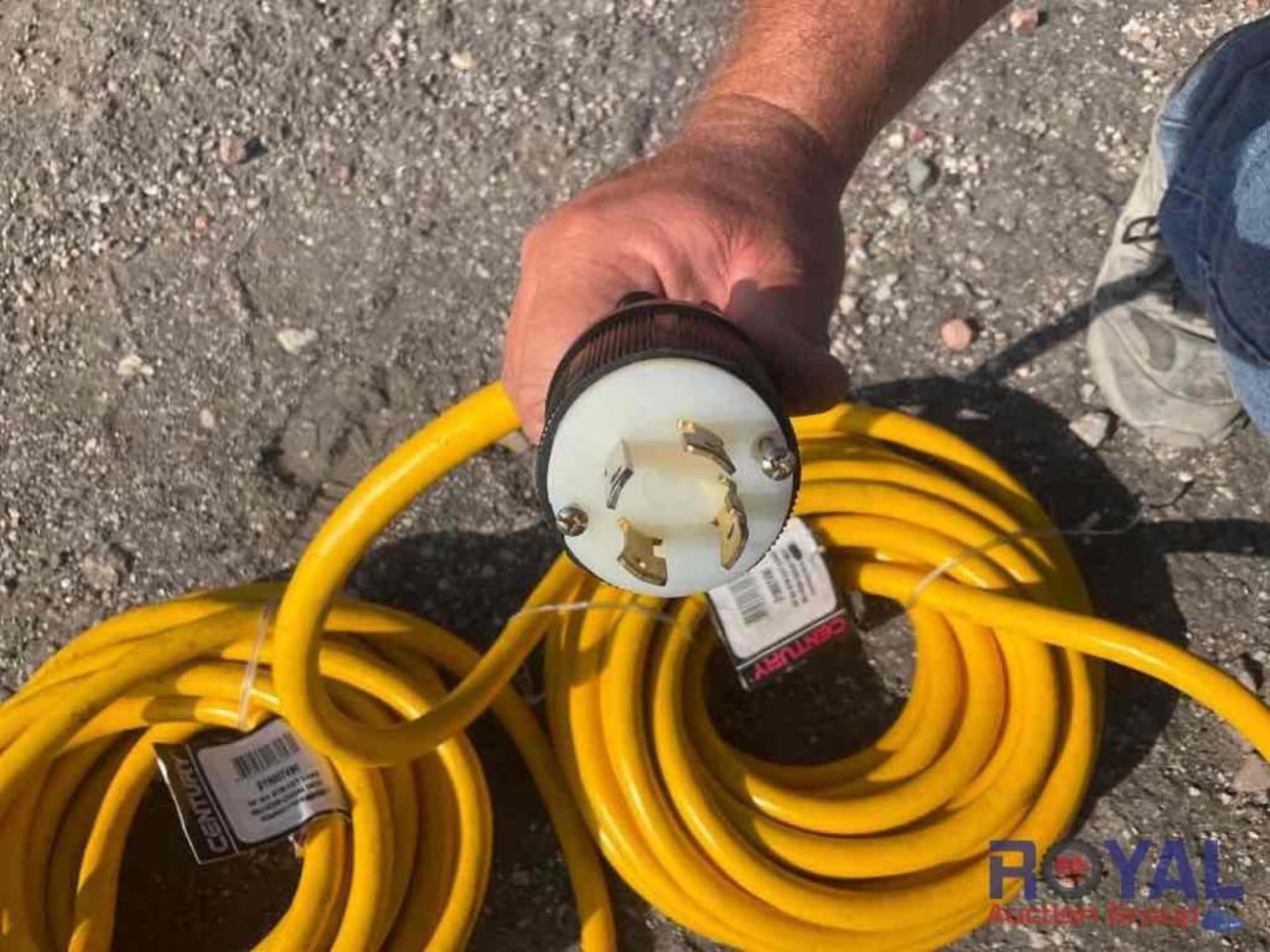 2-Century Wire Power Cords,Yellow, 50' 8/4 Cable - Image 7 of 7