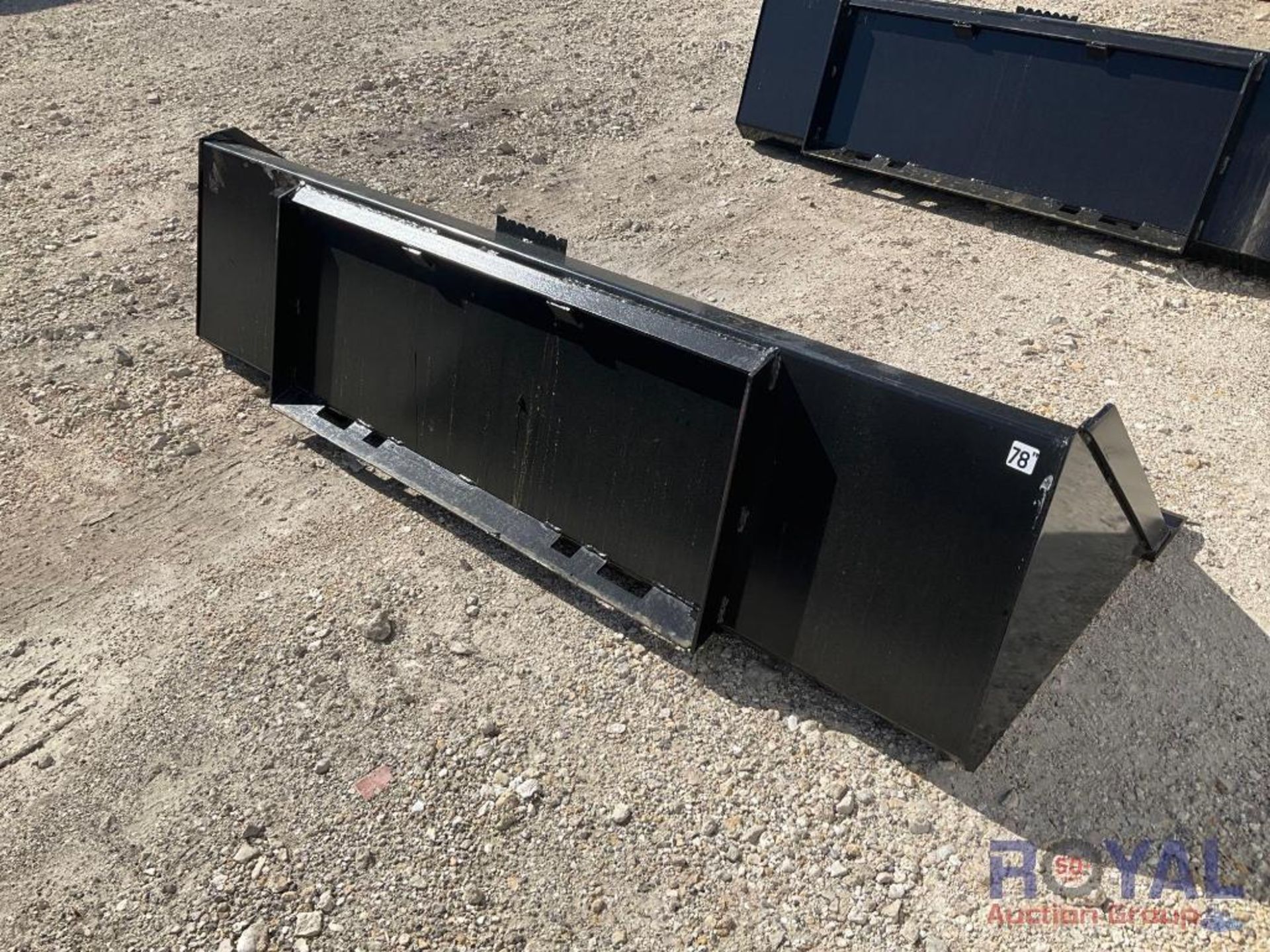 2023 78in Skid Steer Bucket Attachment - Image 3 of 6