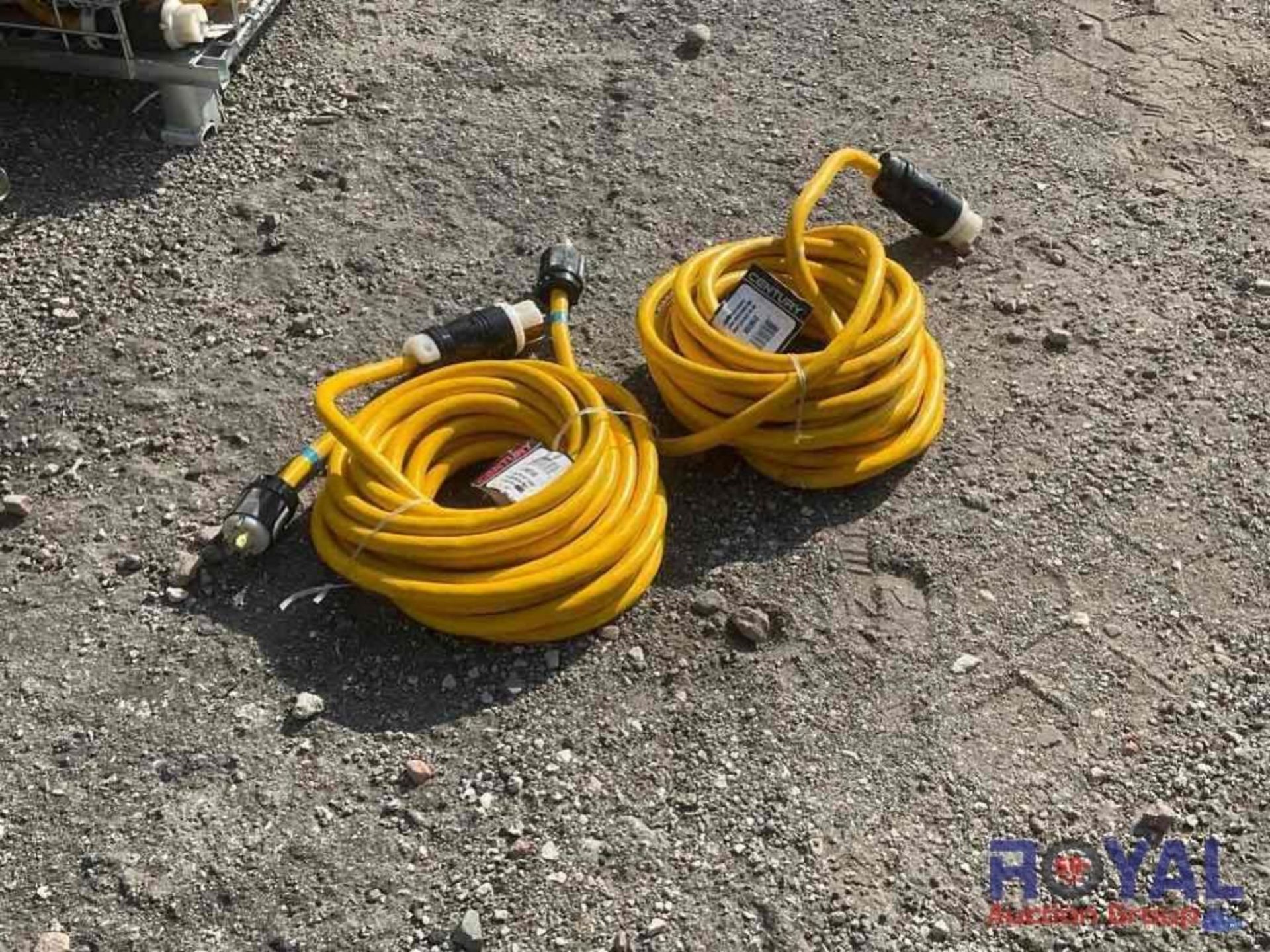2-Century Wire Power Cords,Yellow, 50' 8/4 Cable