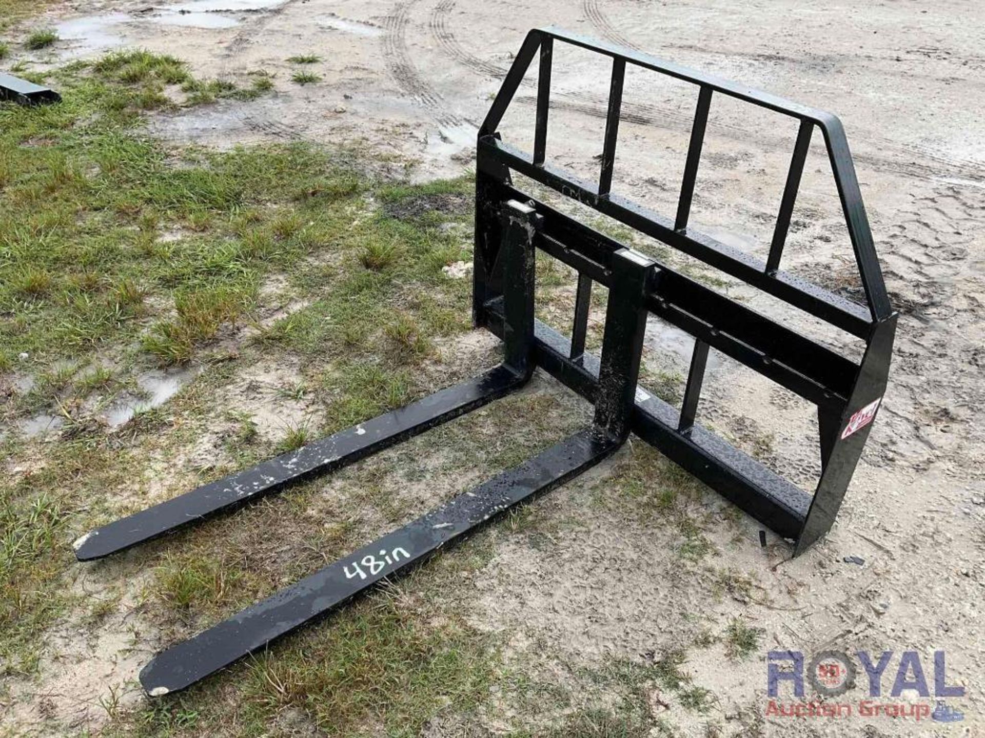 2023 Kivel 3500LB 48in Fork Skid Steer Attachment - Image 4 of 4