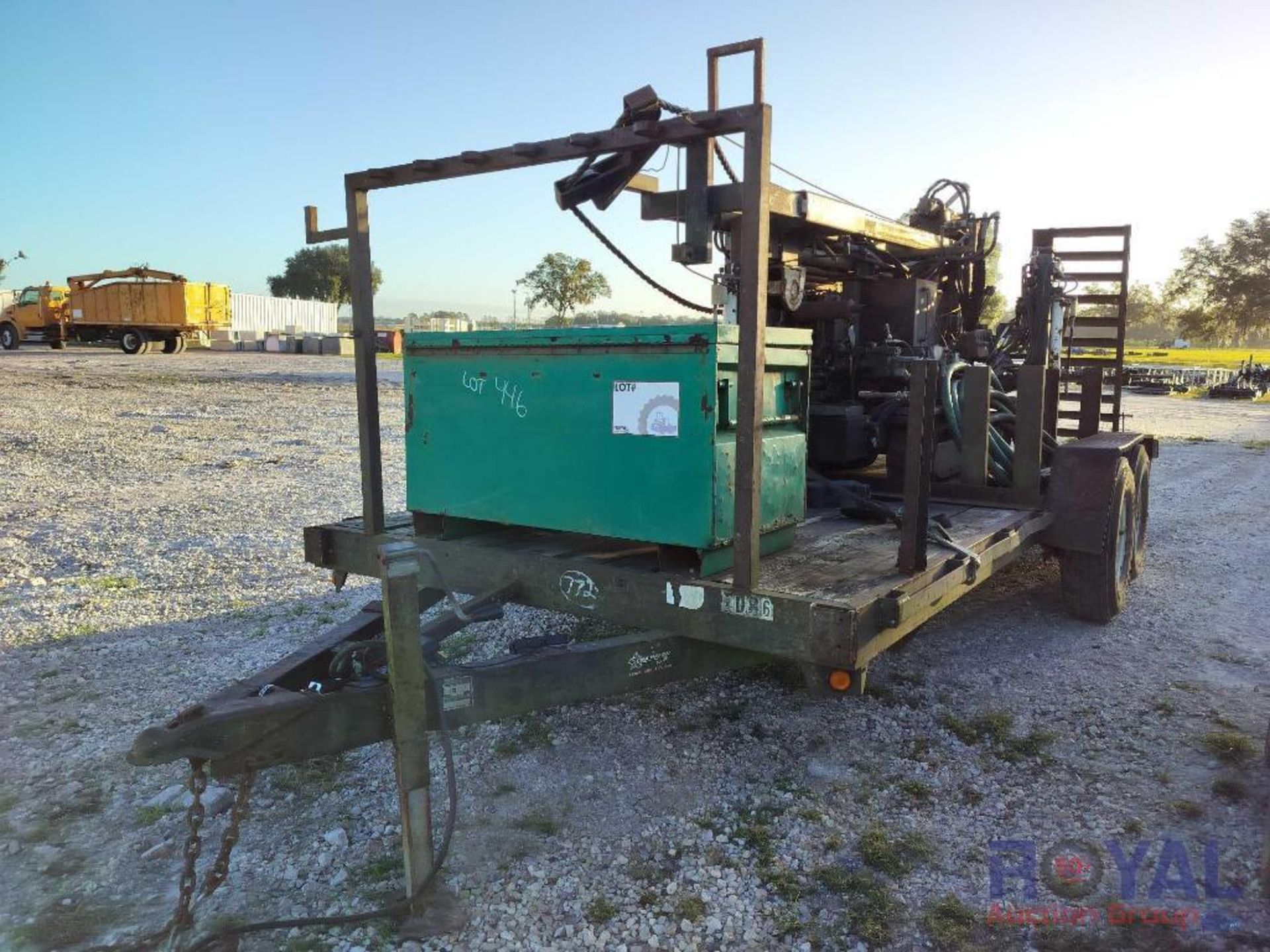 2001 Champion Trailer with Track Mounted Deep Rock Rig