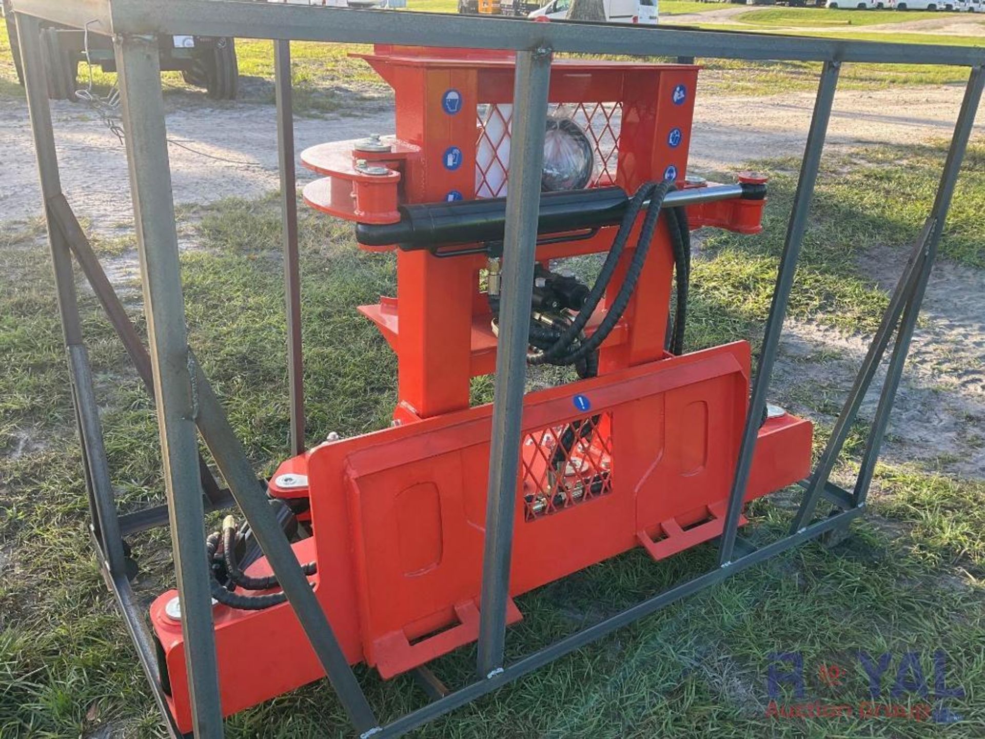 2023 AGROTK Skid Steer Tree Shear Attachment - Image 4 of 7