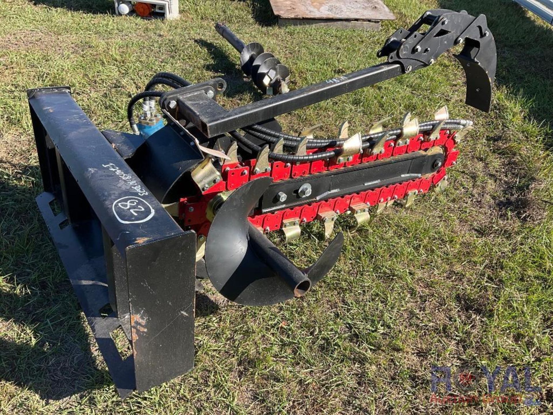 2023 Skid Steer Trencher Attachment - Image 4 of 4